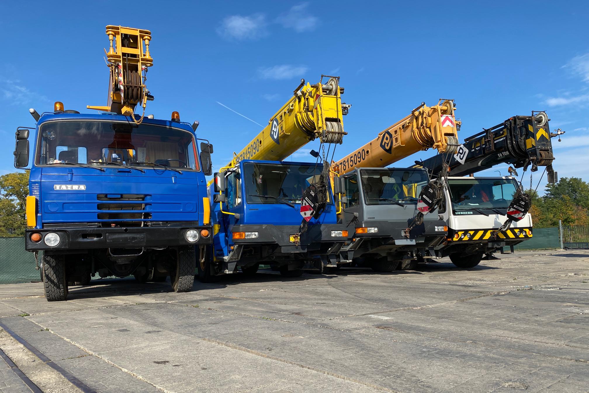 Autojeřáby Janoušek