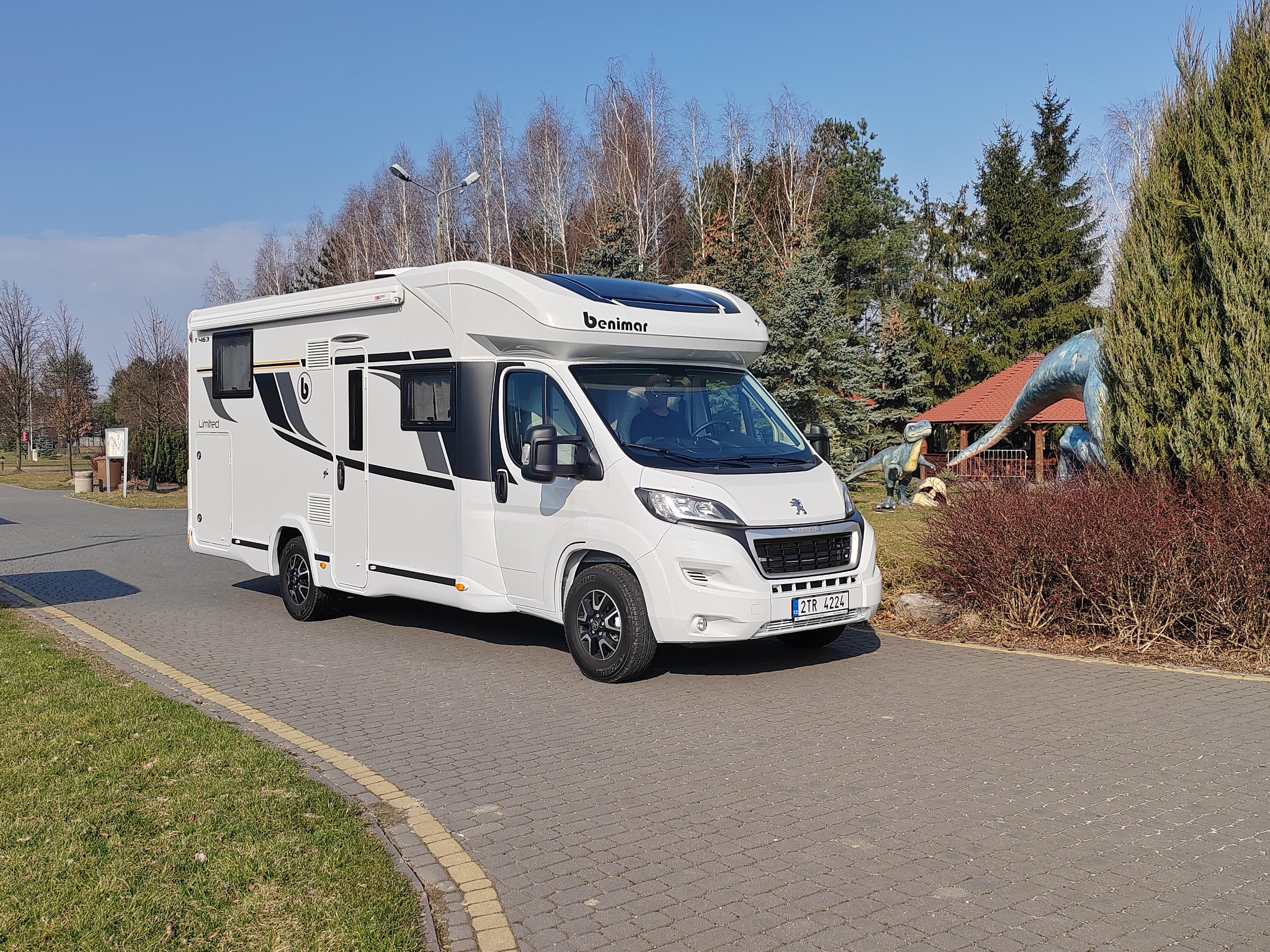 Pronájem obytného vozu Benimar Tessoro