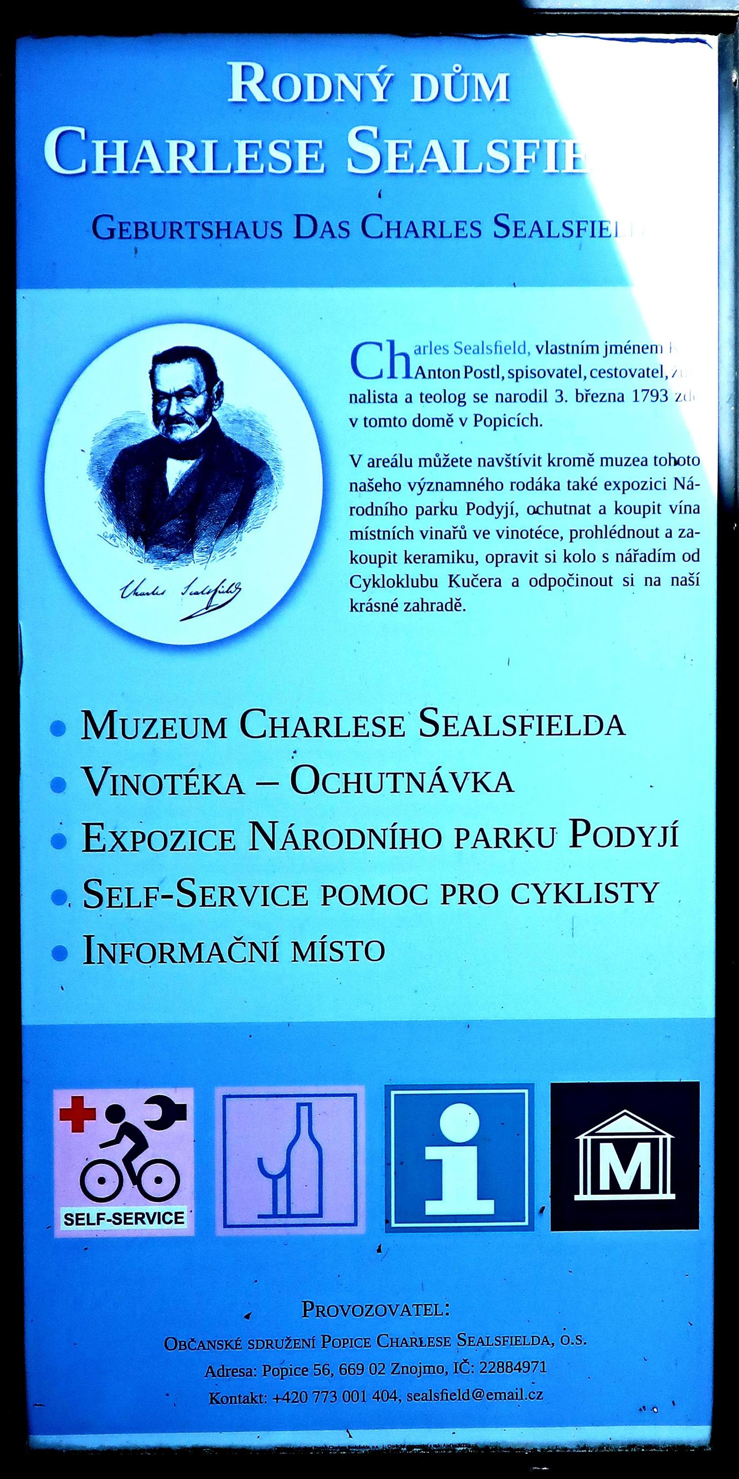 Rodný dům Charlese Sealsfielda foto 5