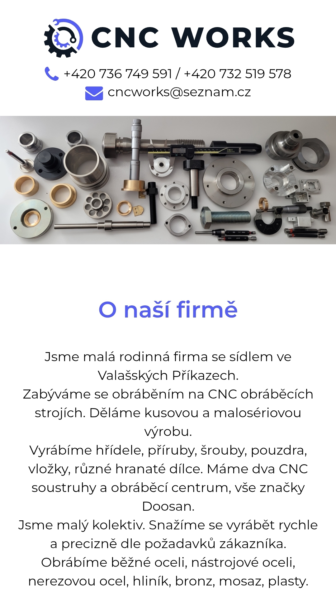 Cnc works s.r.o. foto 2