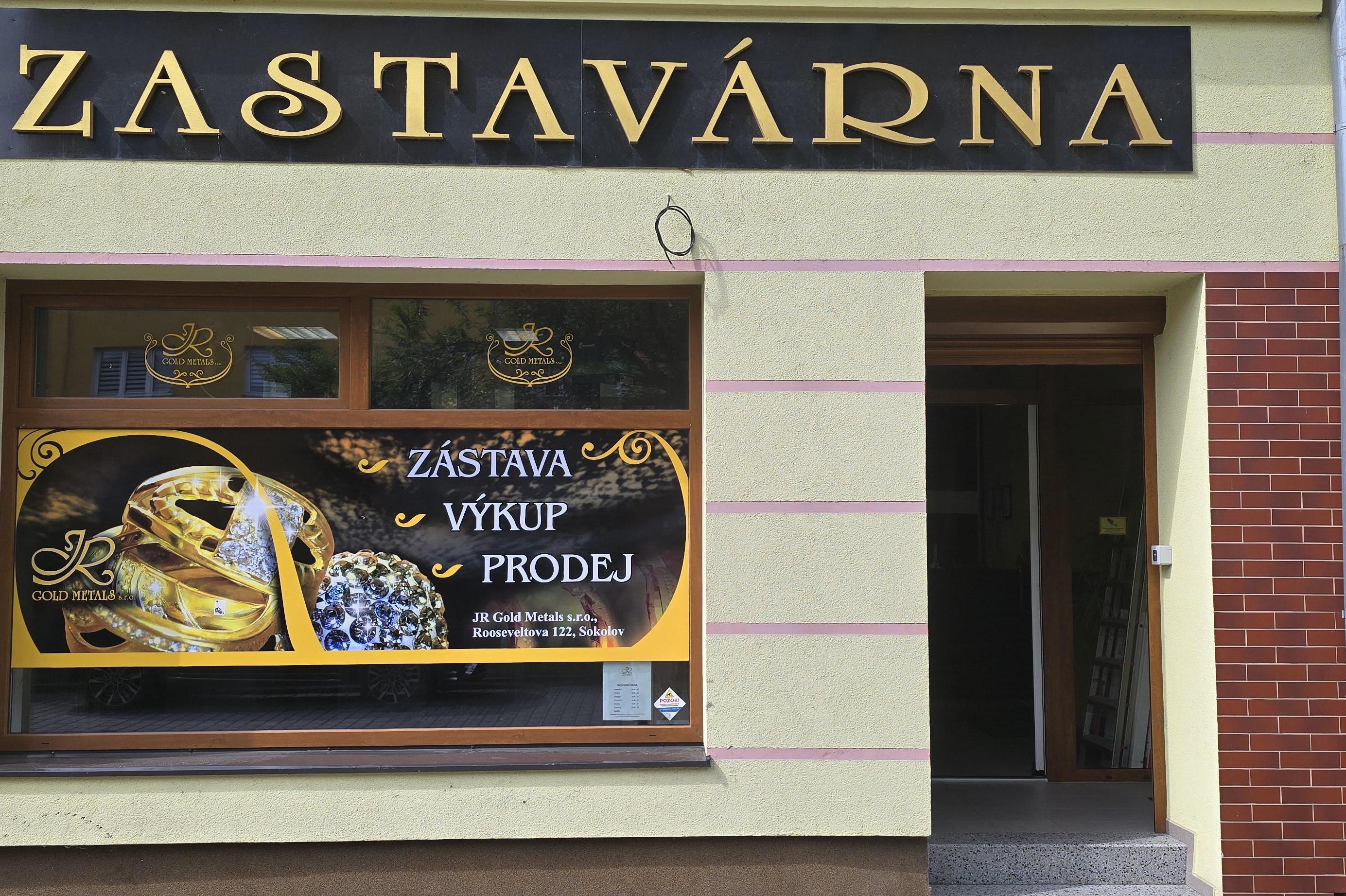 Zastavárna - JR Gold Metals s.r.o.