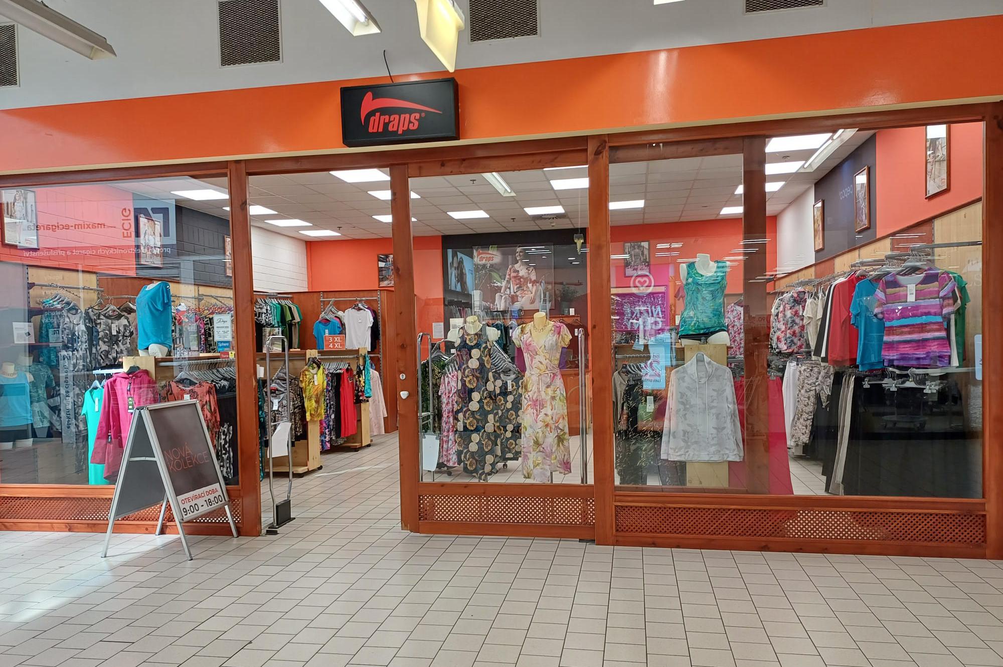 DRAPS - prodejna Zlín