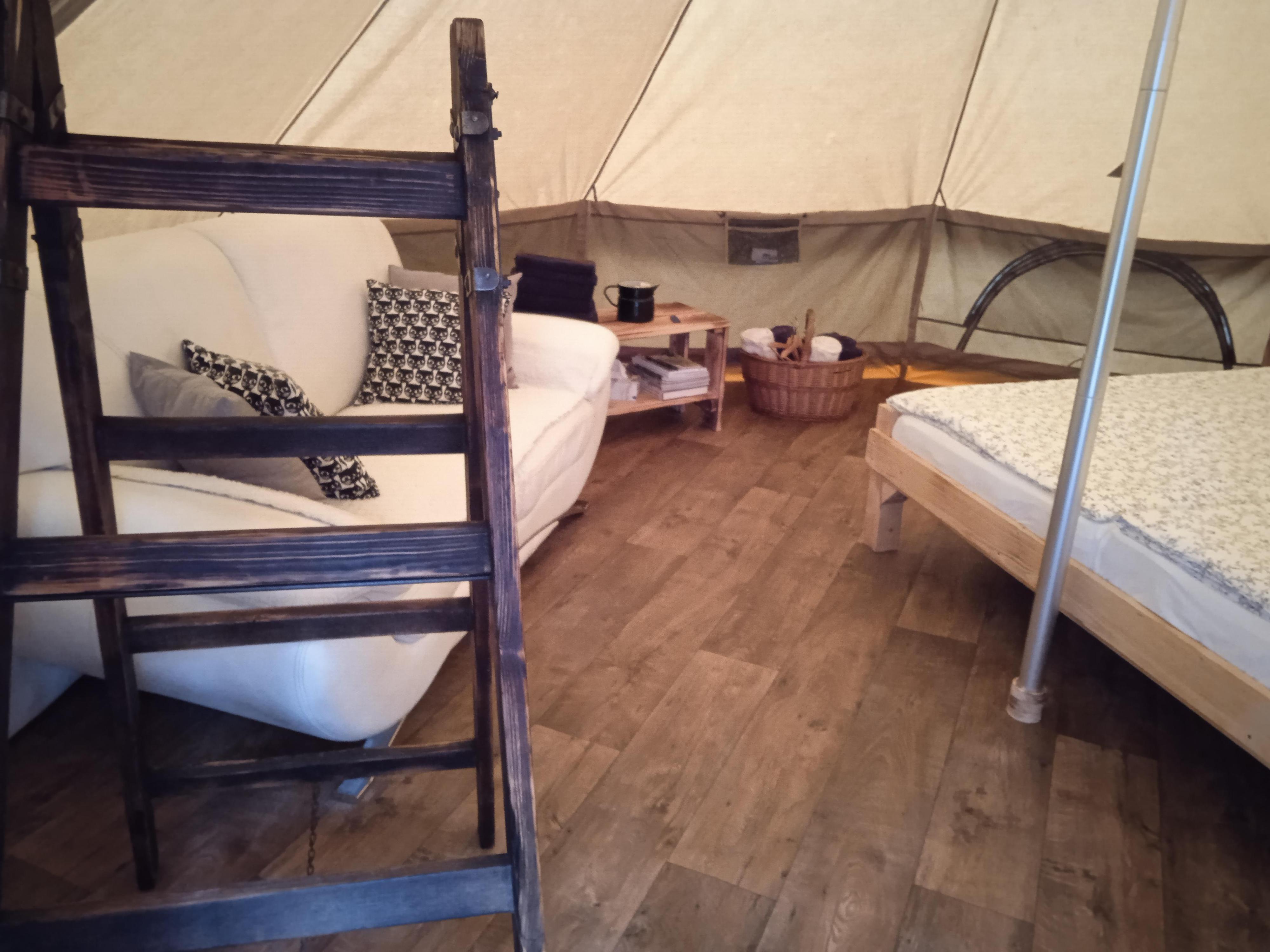 Glampingový stan v Kerském lese foto 4