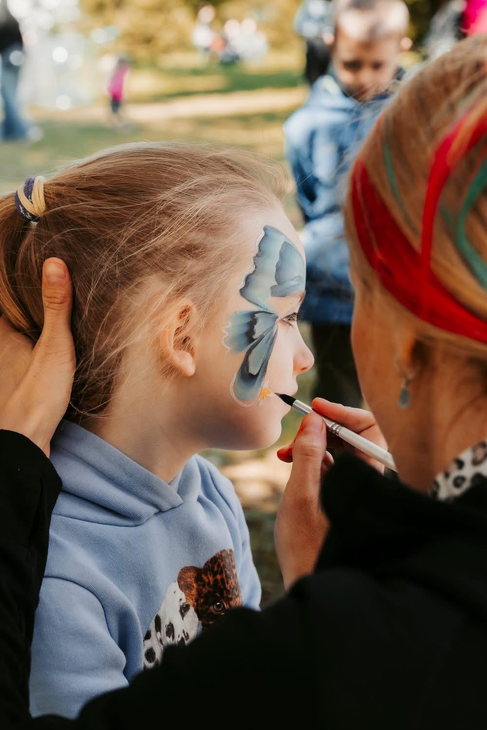 Ksychtíkovo - malování na obličej foto 5