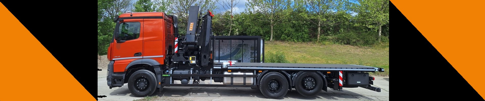 Úvodní obrázek Ruka Transport - Autodoprava s hydraulickou rukou