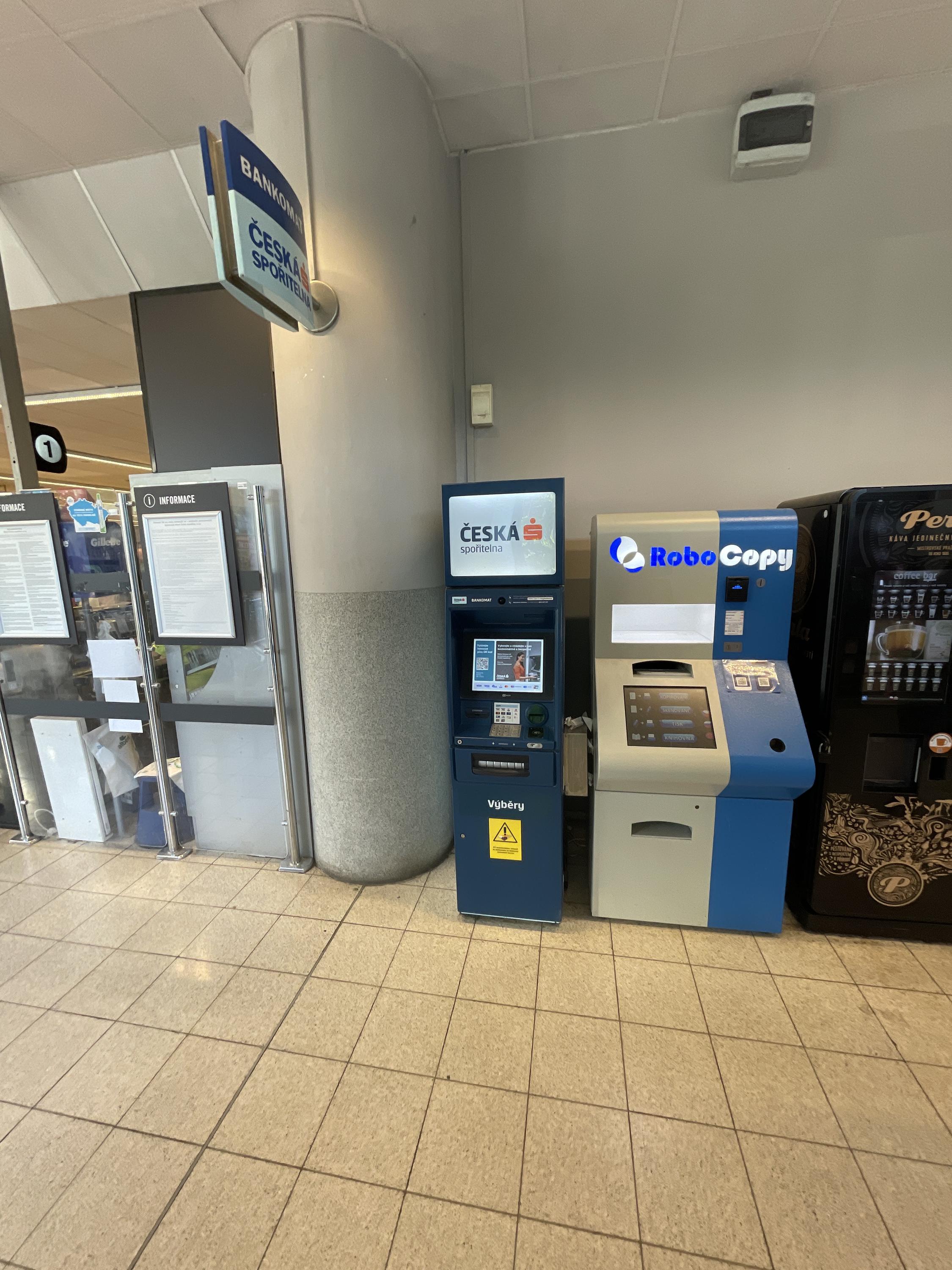 Bankomat České spořitelny foto 2