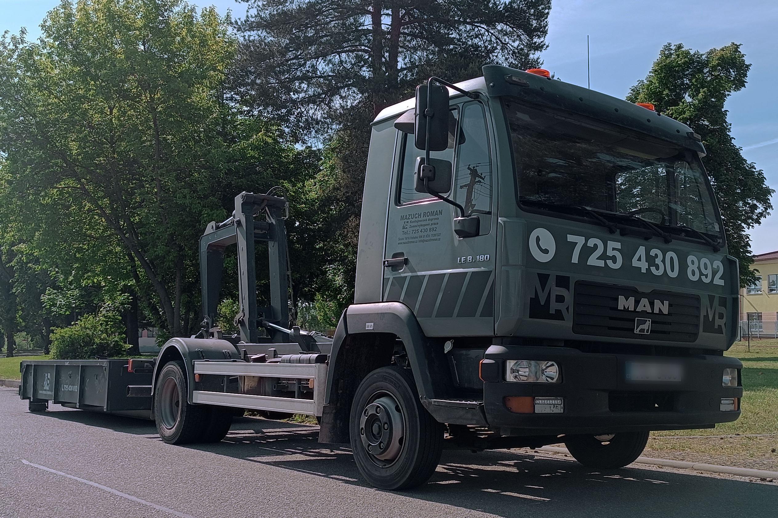 Kontejnerová doprava a zemní práce Roman Mazuch