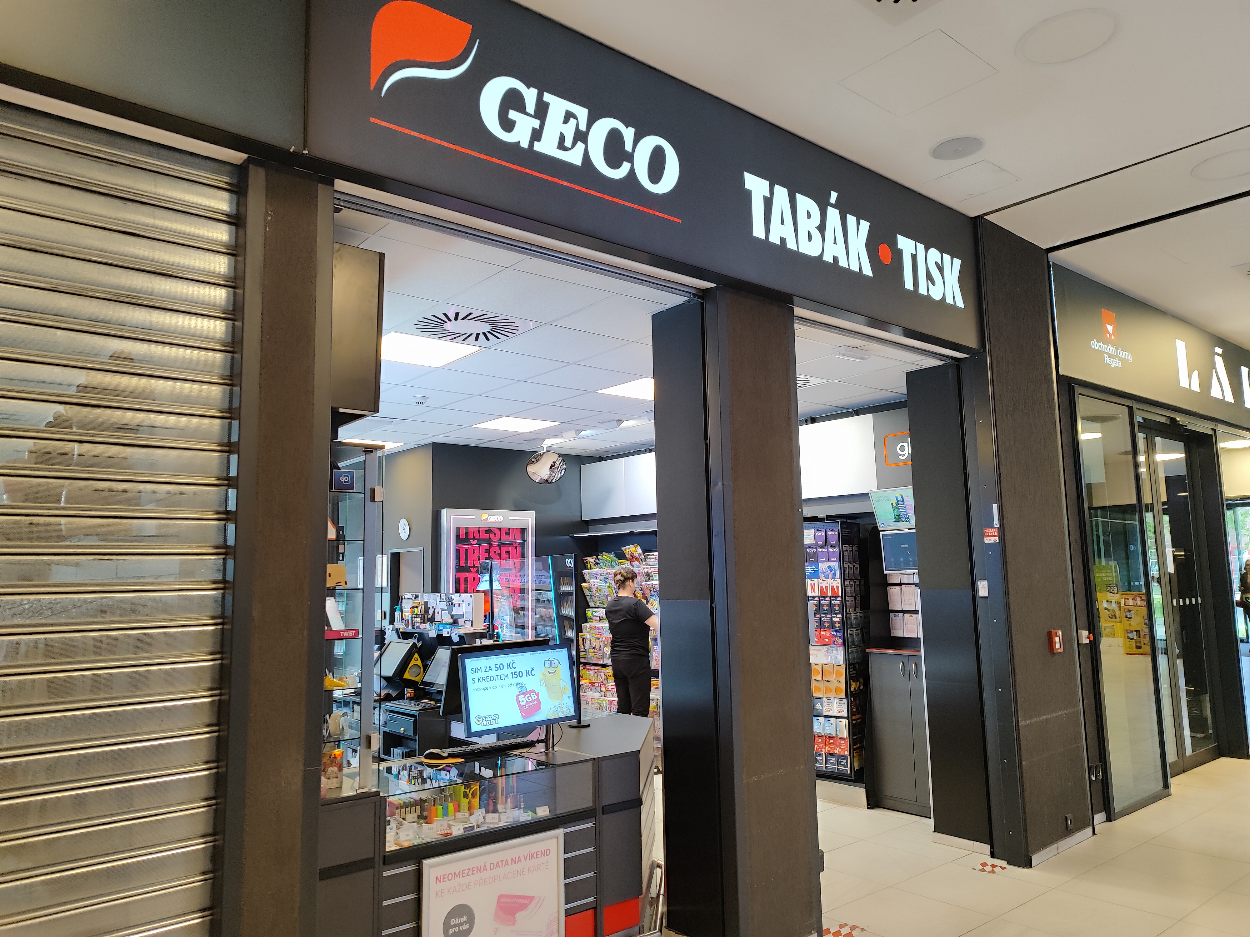 GECO tabák - tisk