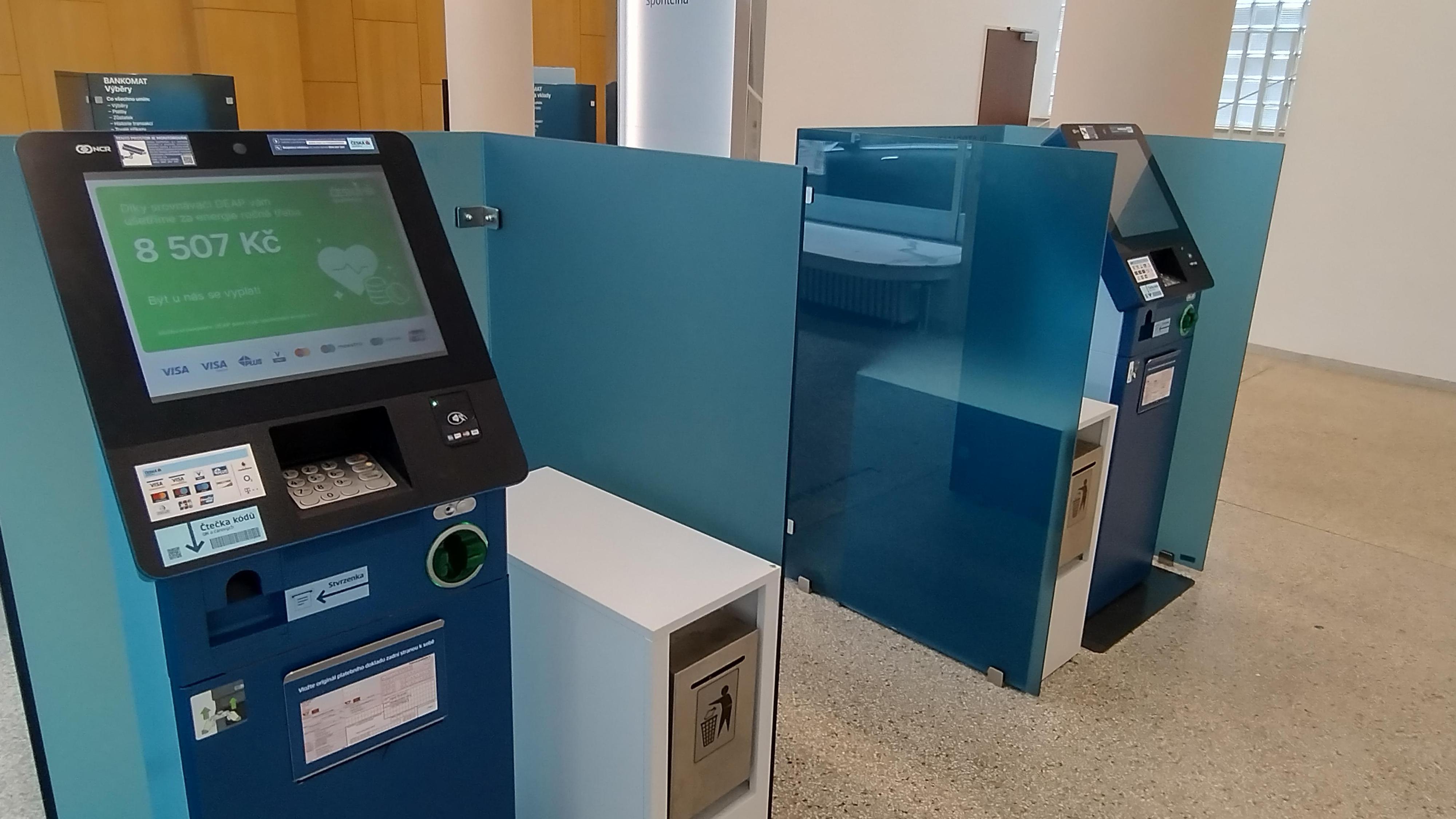 Platbomat České spořitelny