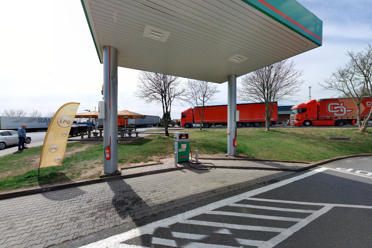 MOL čerpací stanice LPG