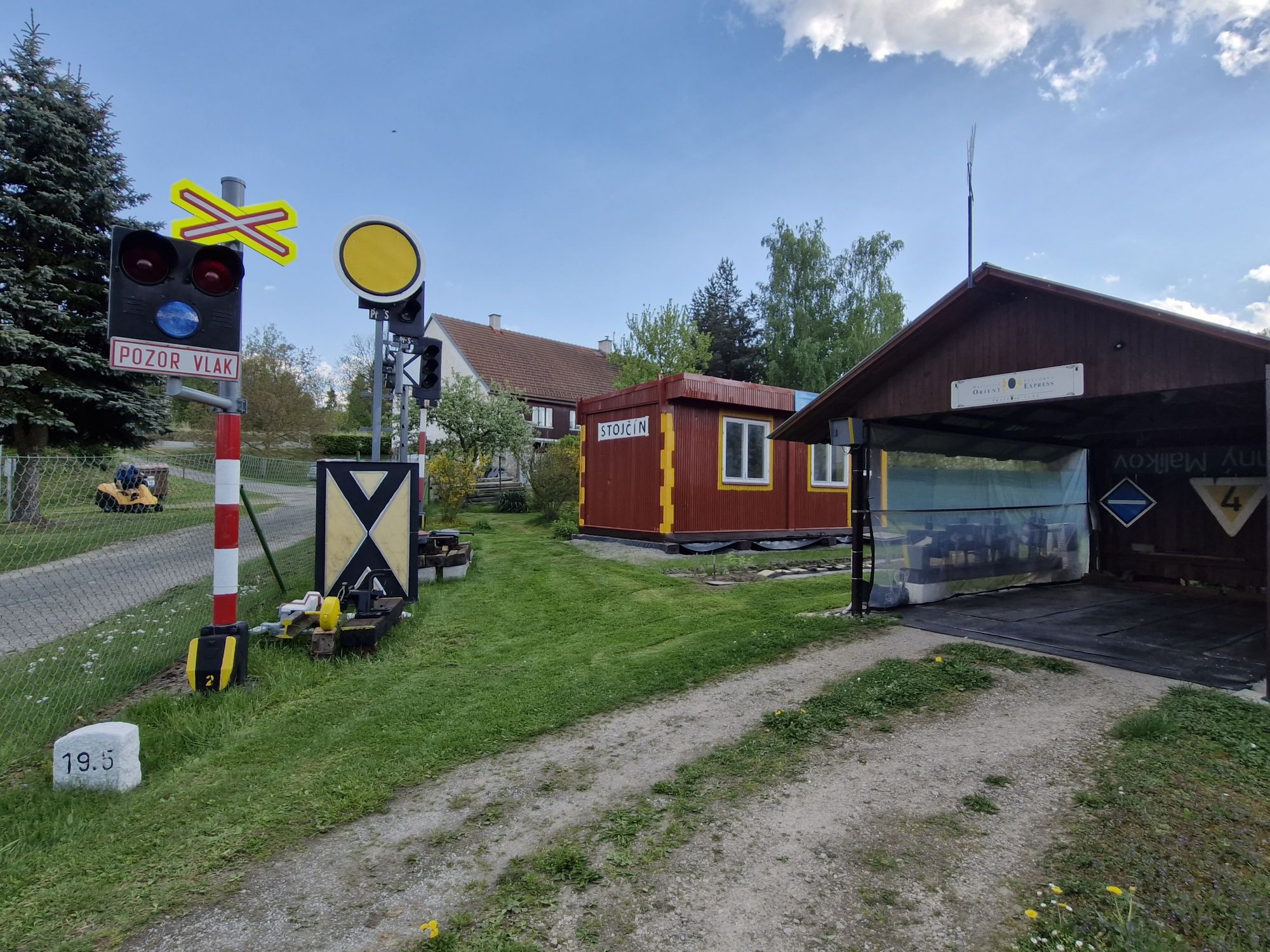 Minimuzeum železnice Stojčín foto 2