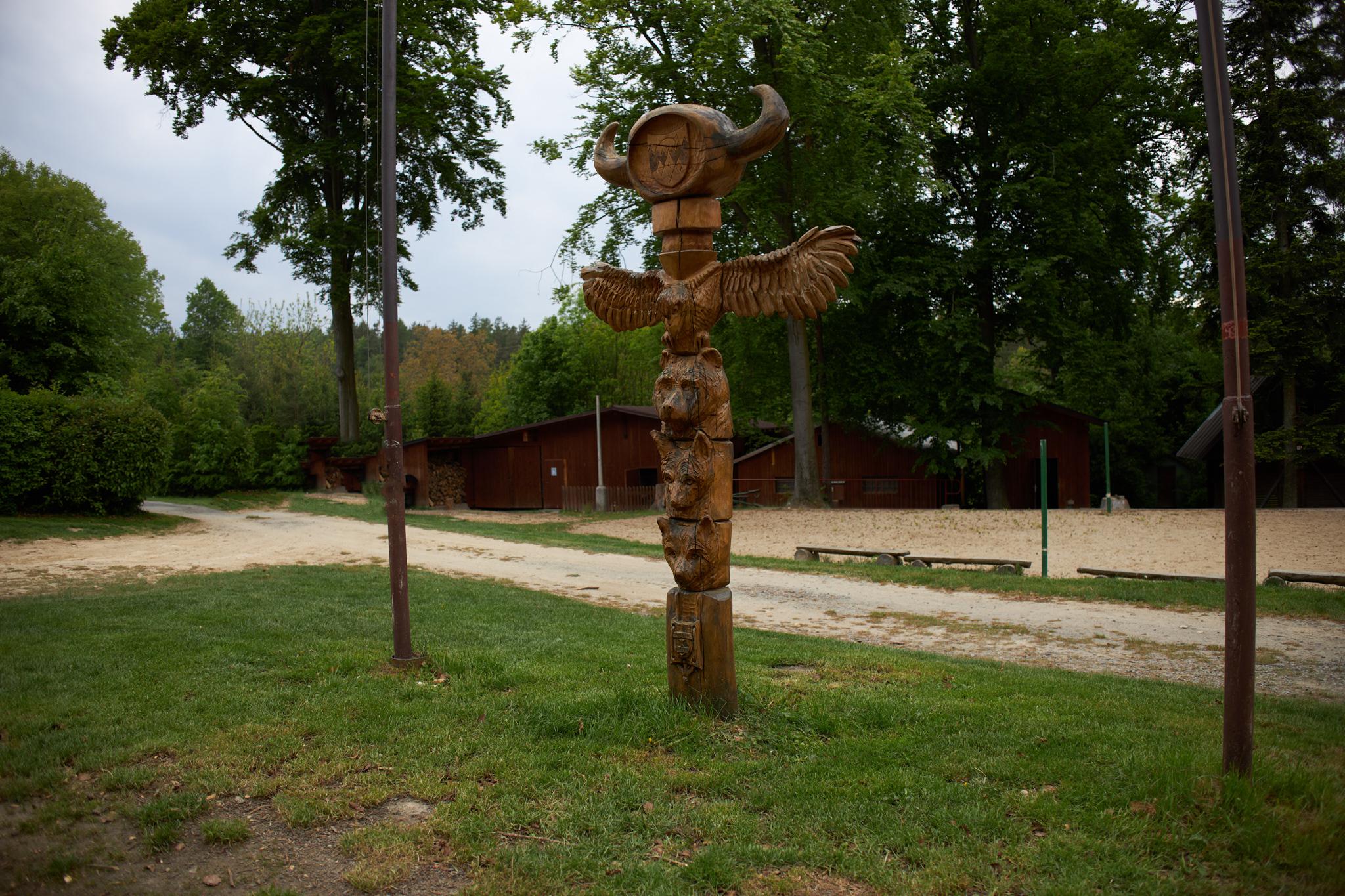 Táborová základna Domino - Hluboká