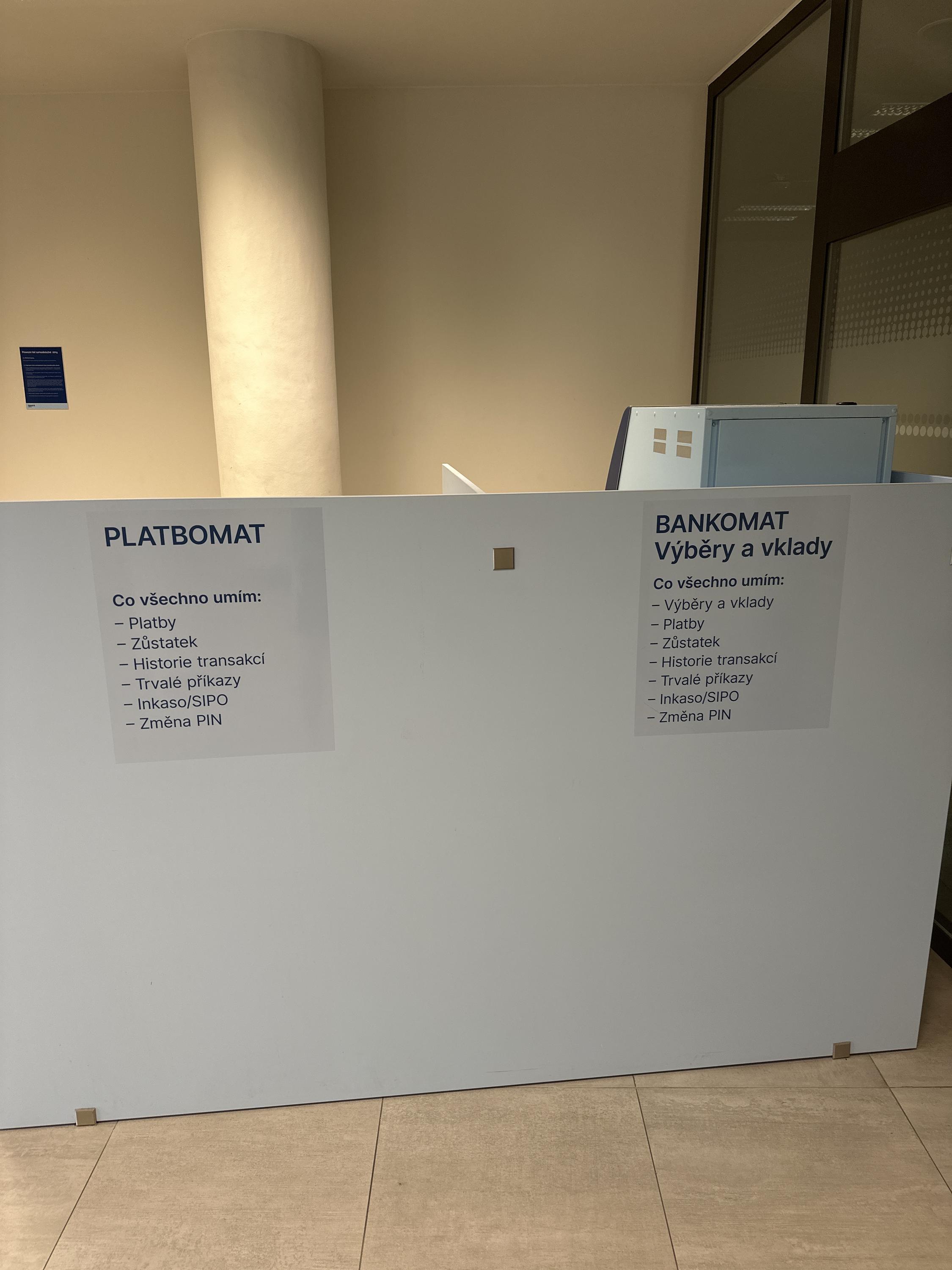 Bankomat České spořitelny foto 3