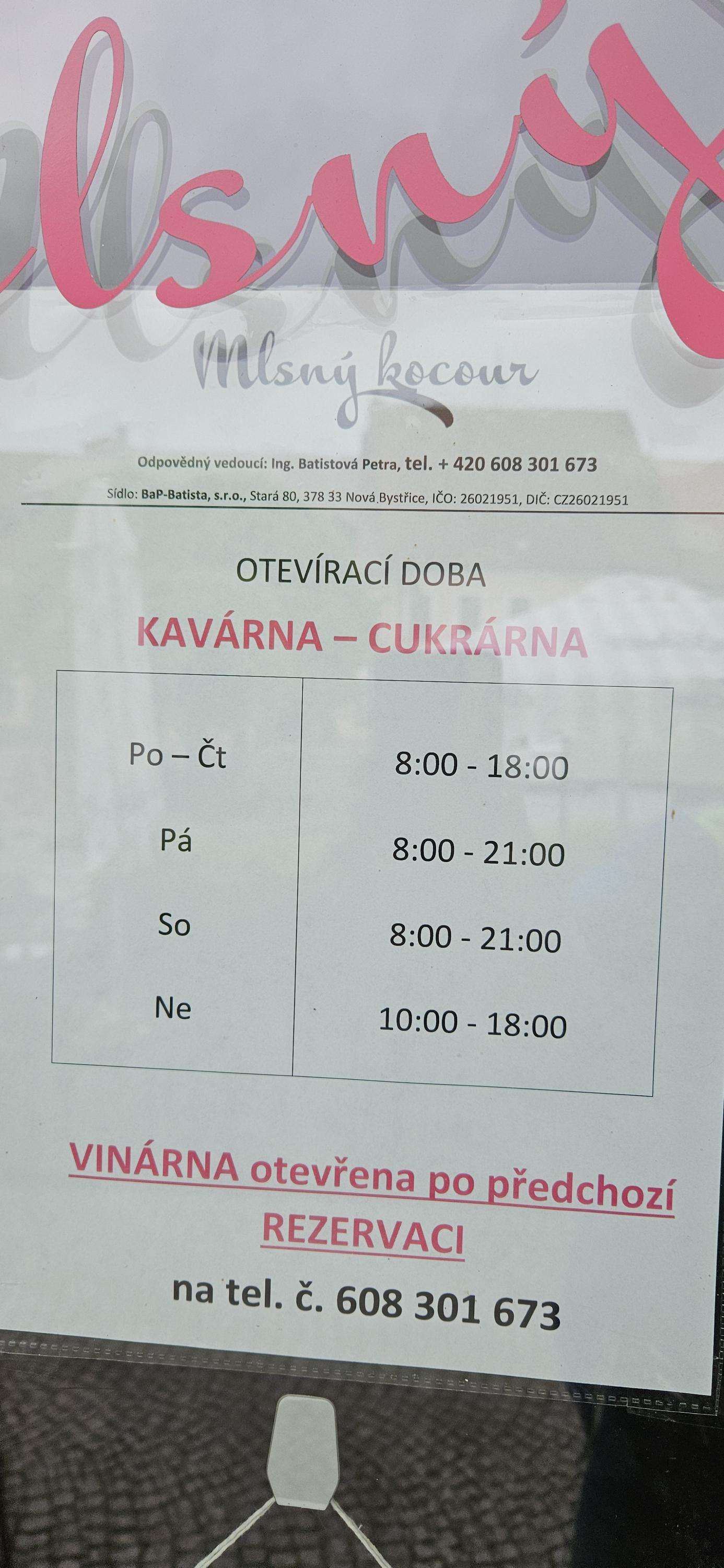 Kavárna a cukrárna Mlsný kocour foto 4