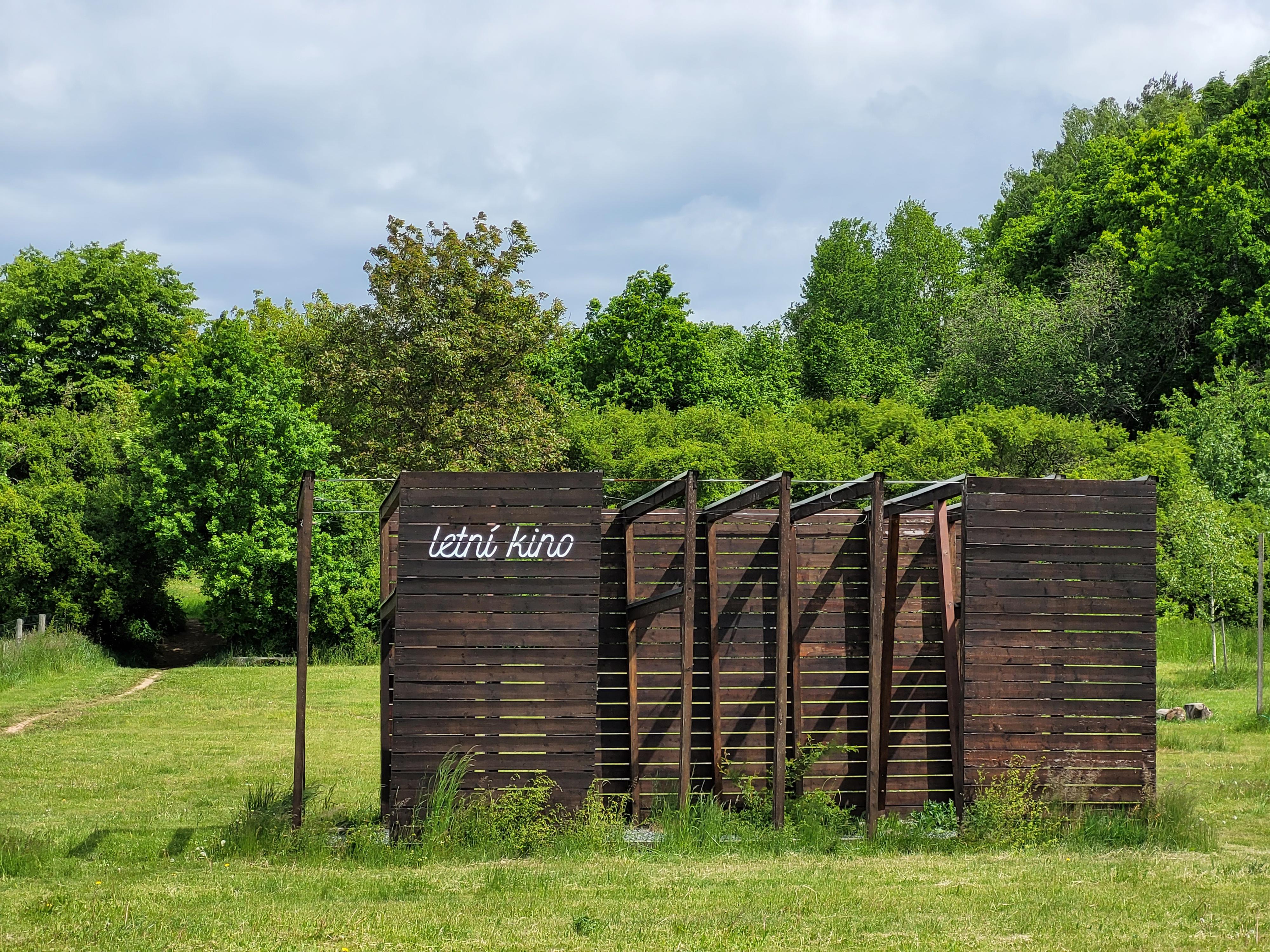 Mnichovické letní kino na Myšlíně