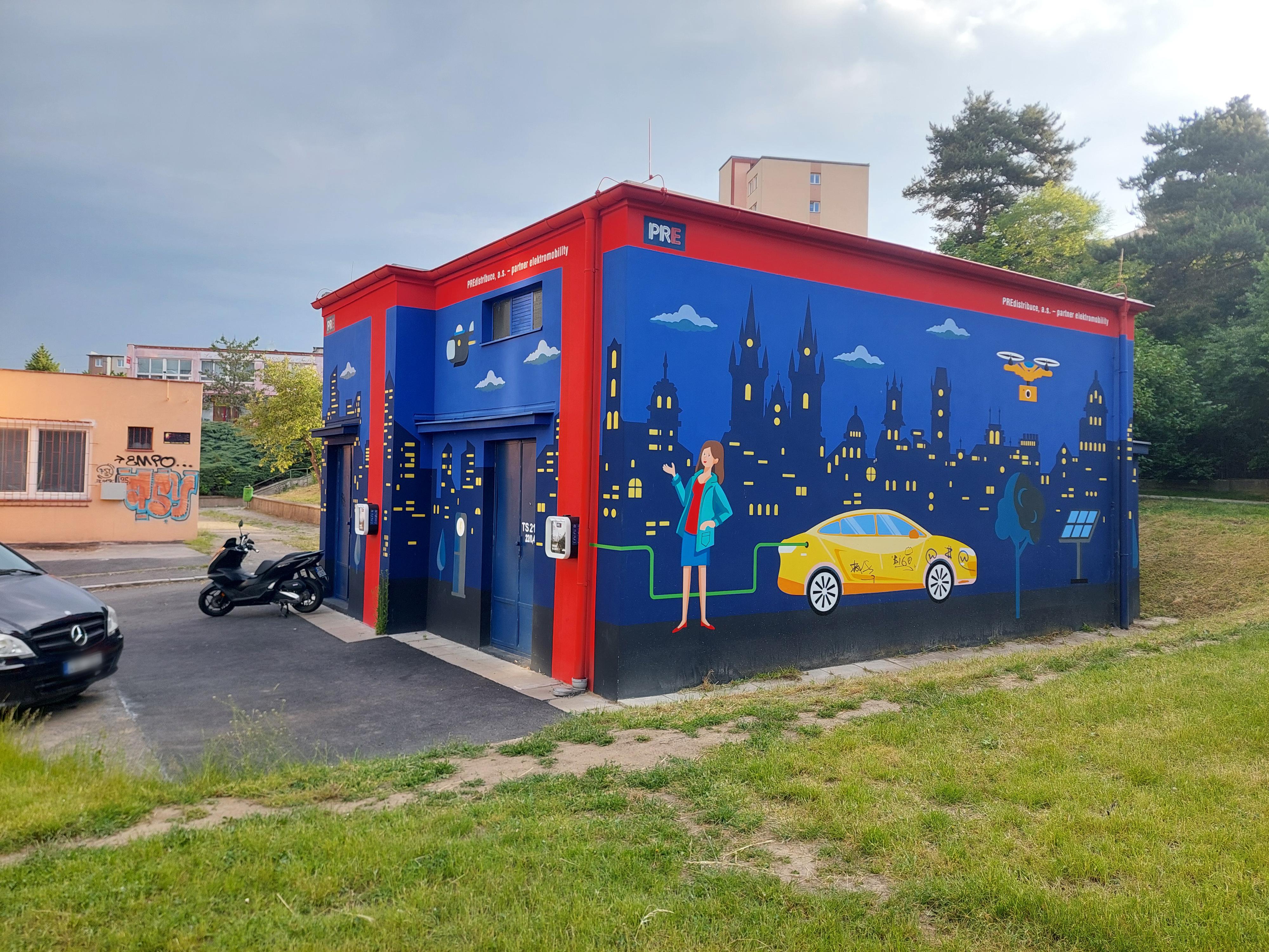 Nabíjecí stanice PRE