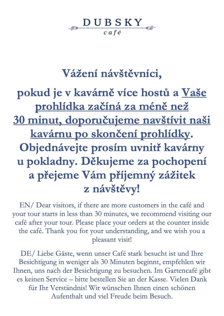 nové café DUBSKY