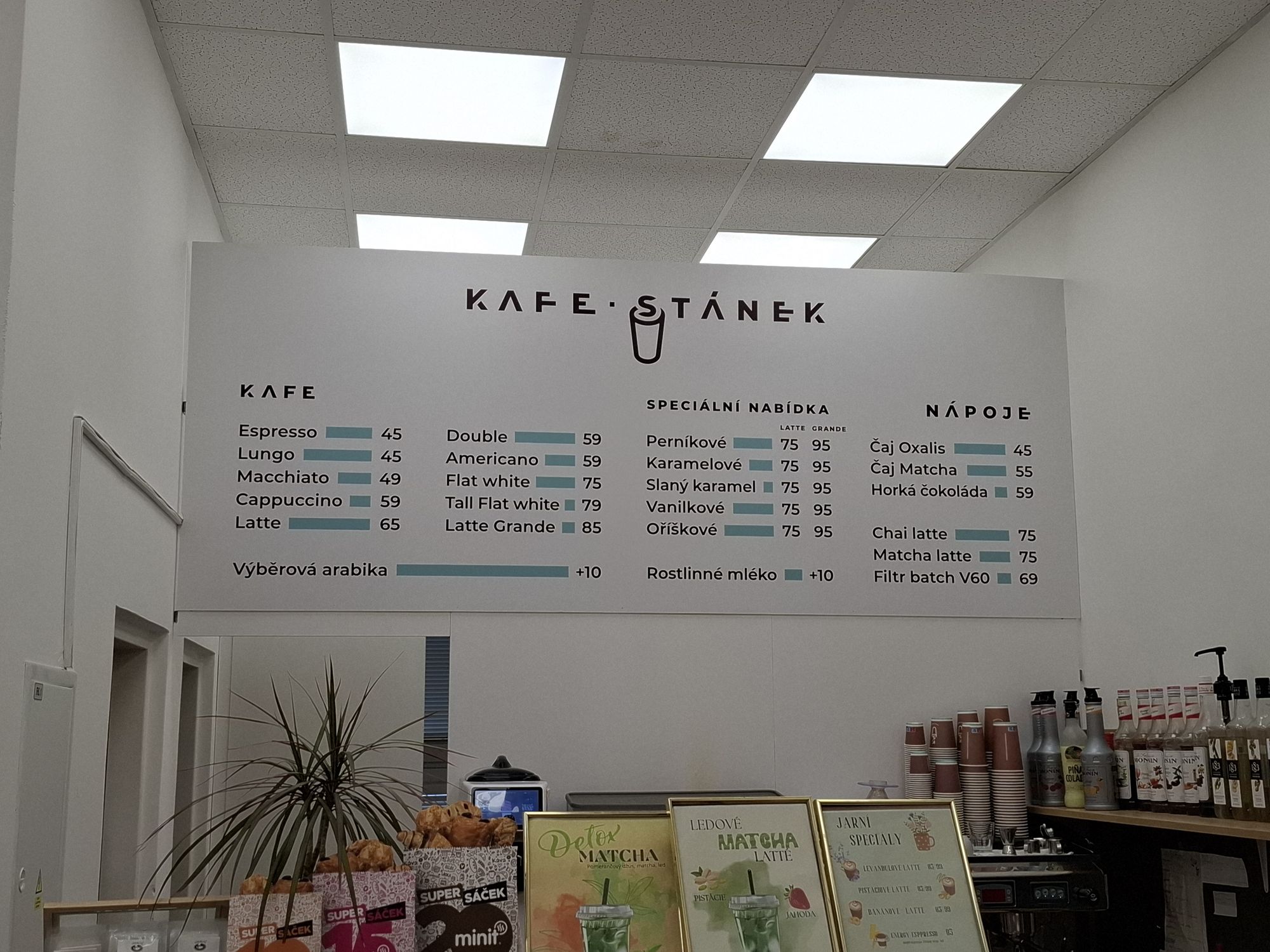 Kafe stánek foto 2