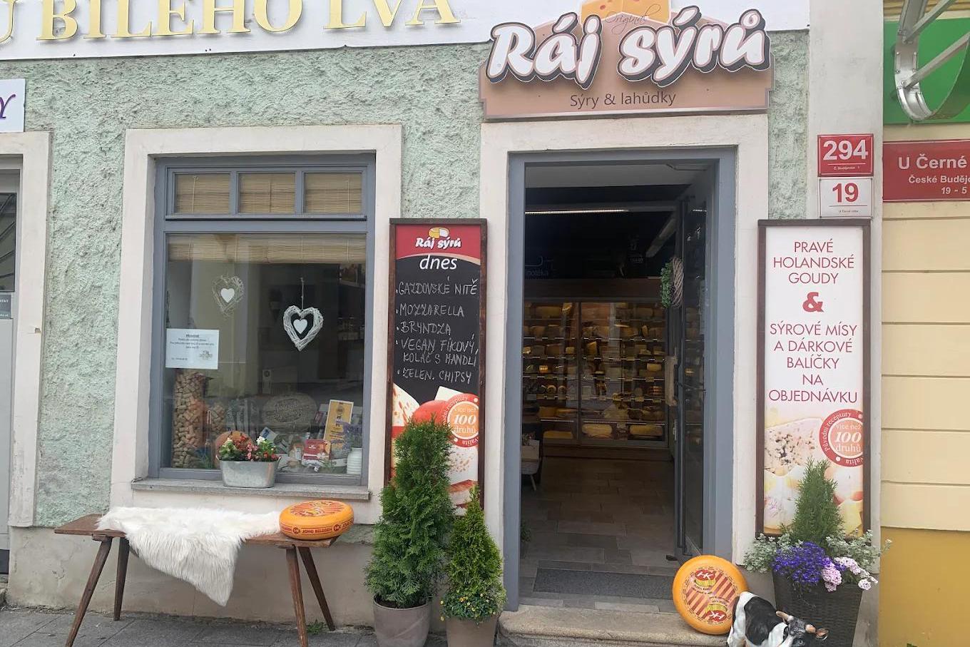 Ráj sýrů & Vinotéka