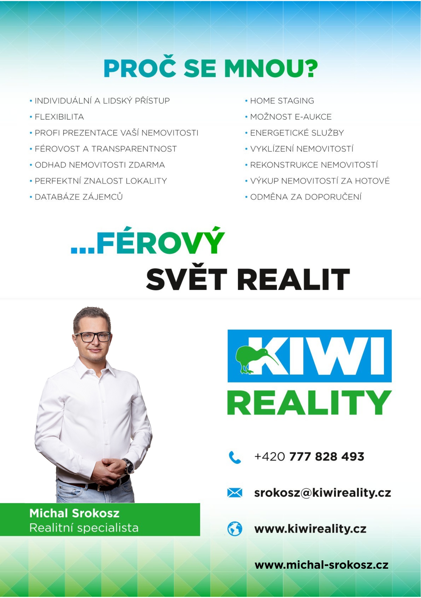 Michal Srokosz - realitní činnost / KIWI Reality foto 3