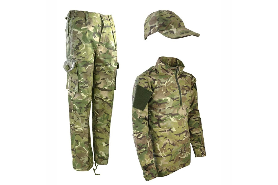 Dětský komplet maskáčový TROOPER BTP