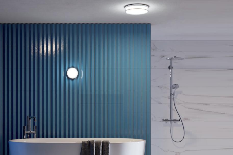 Koupelnové osvětlení nejen nad zrcadlo.