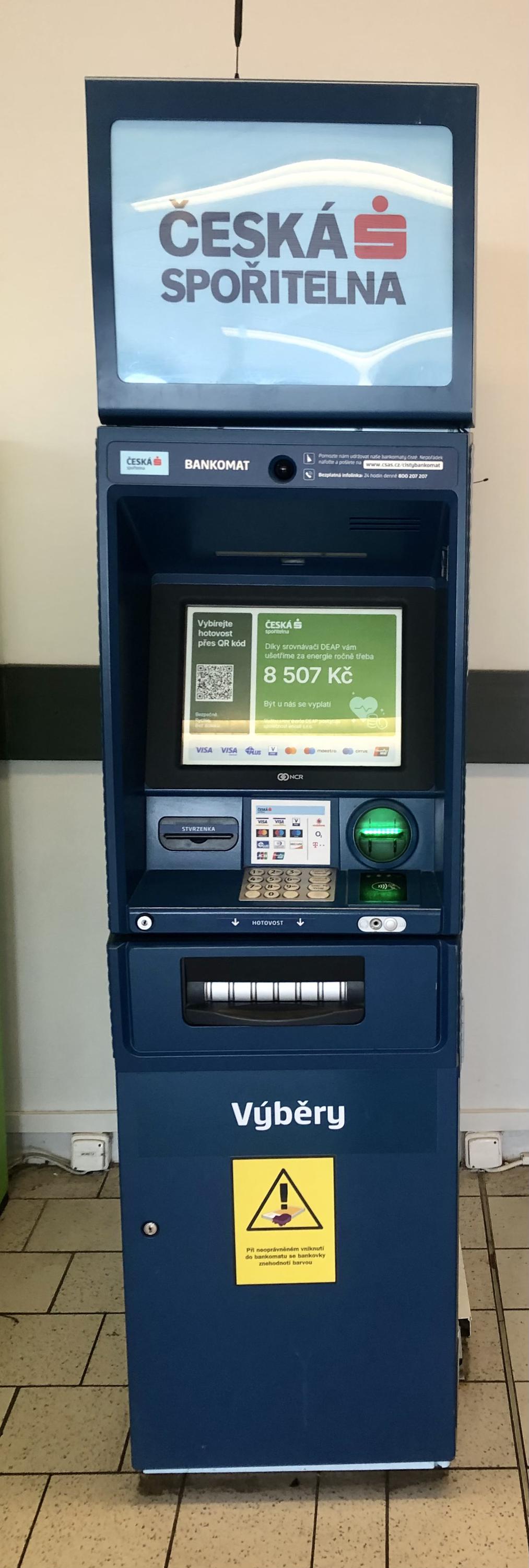 Bankomat České spořitelny foto 3