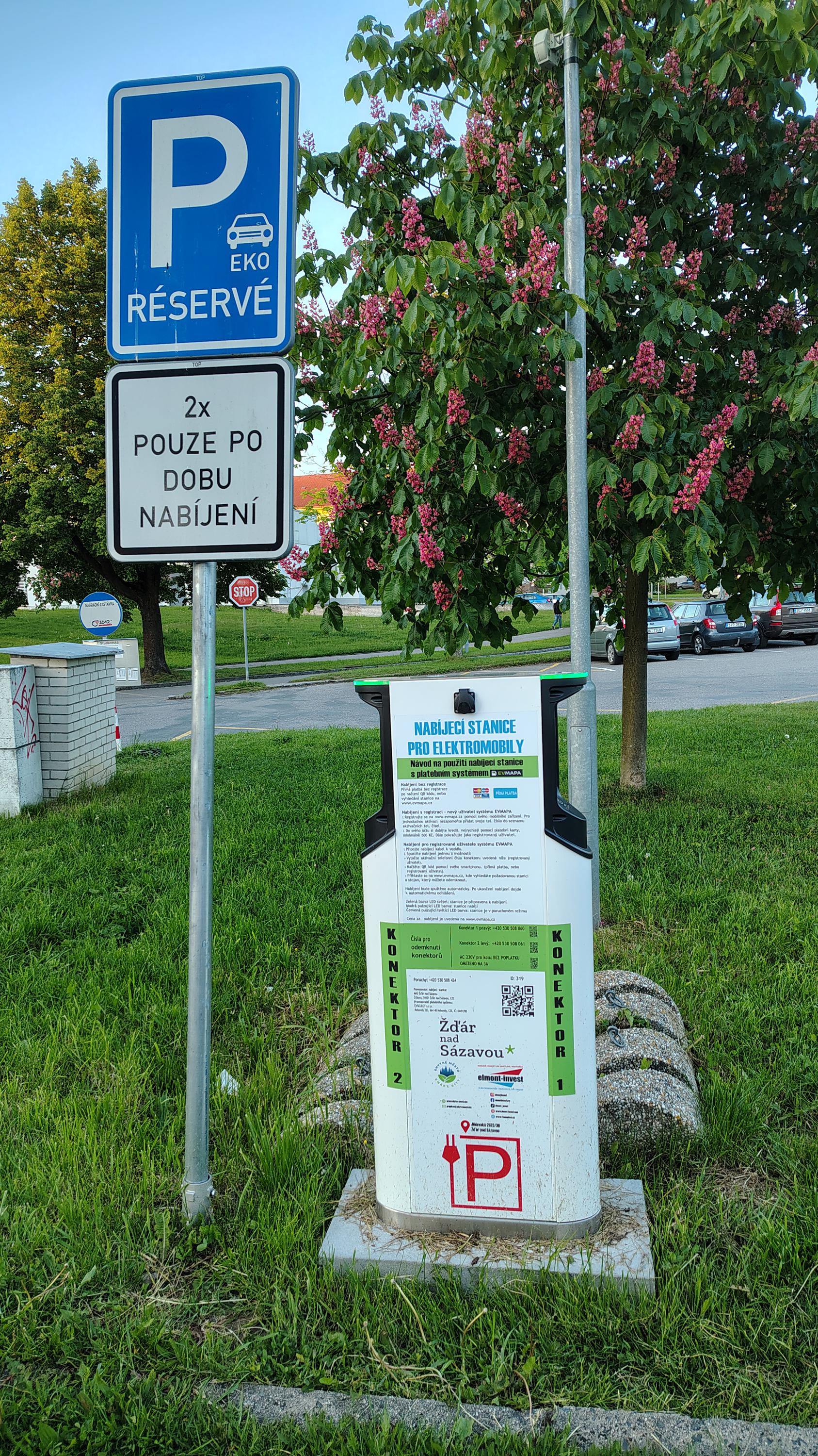 Město Žďár nad Sázavou - Nabíjecí stanice foto 4