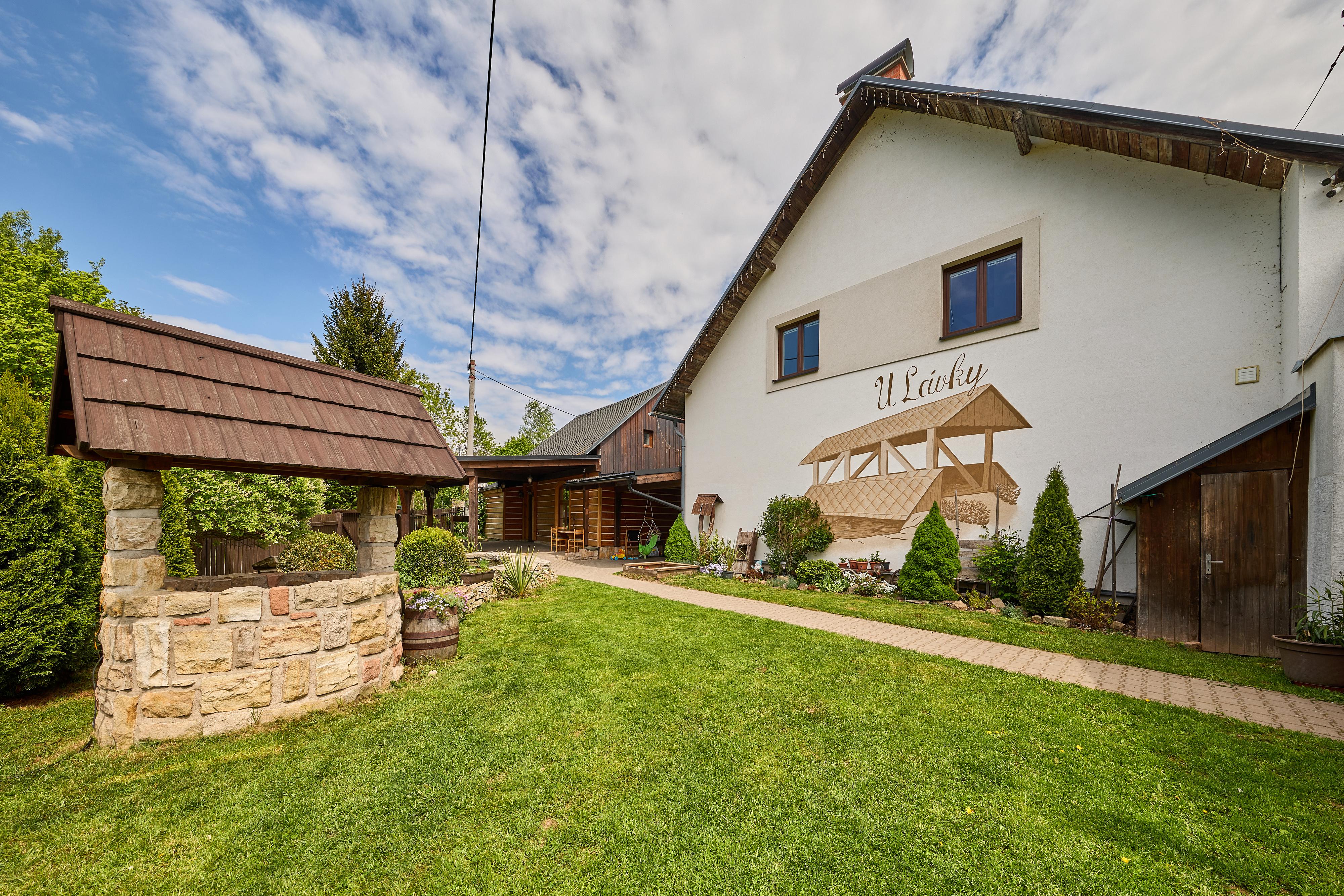 Havlovice, ubytování u dřevěné Lávky