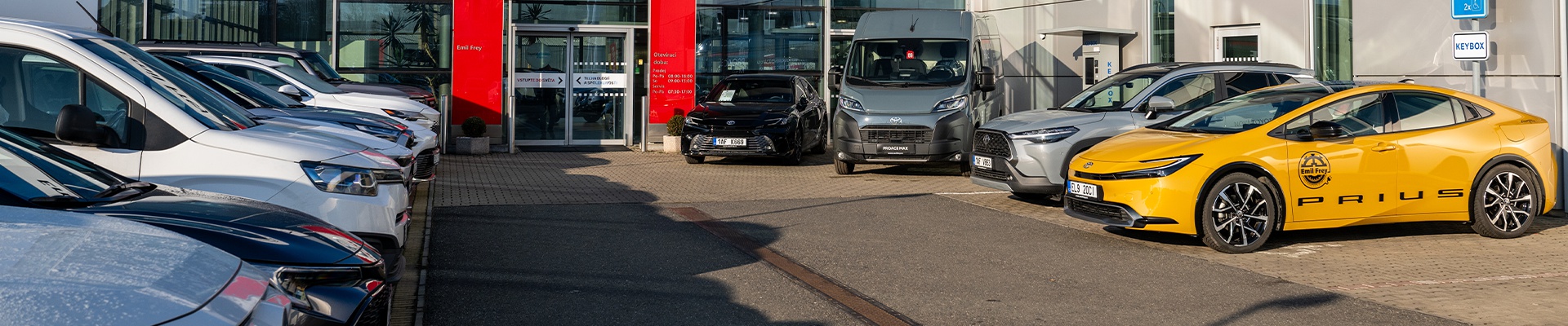 Úvodní obrázek Emil Frey – nové vozy Toyota – Černý Most