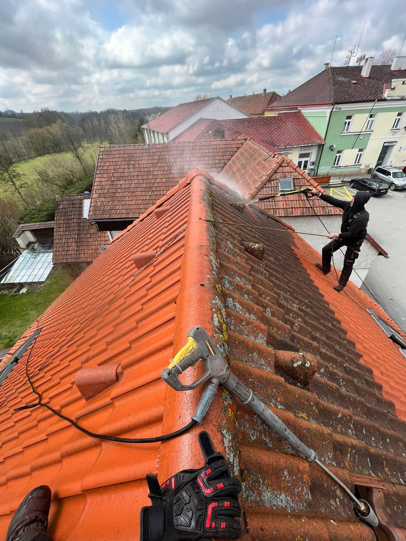Profesionální čištění střech