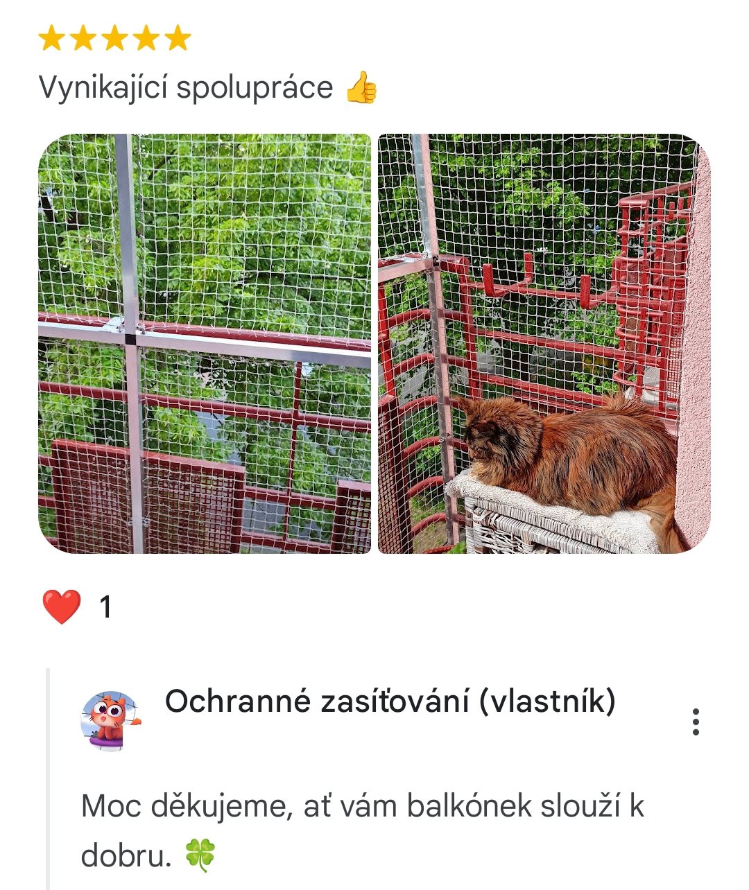 Ochranné Zasíťování foto 2