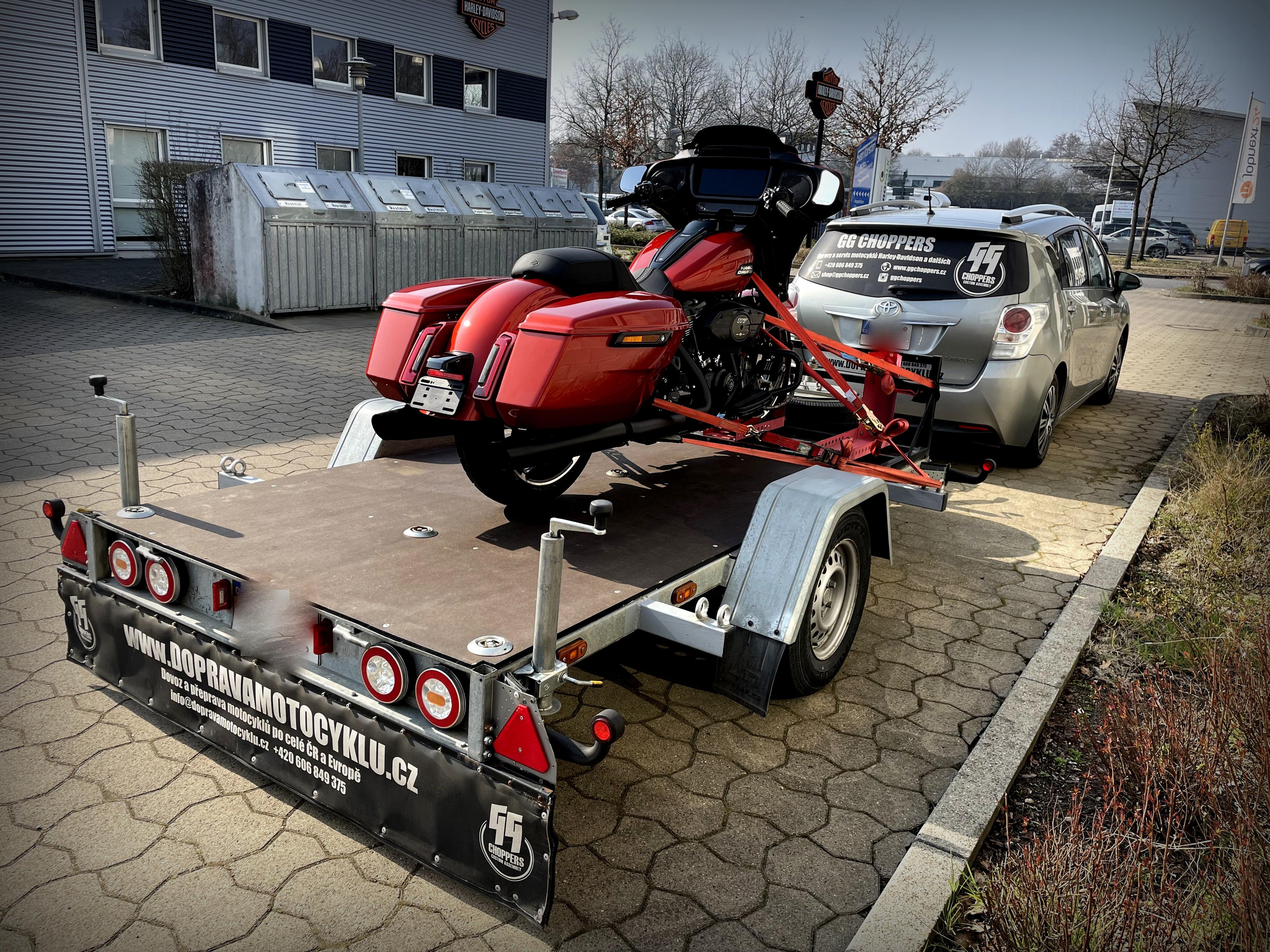 GG Choppers - Doprava motocyklů foto 4