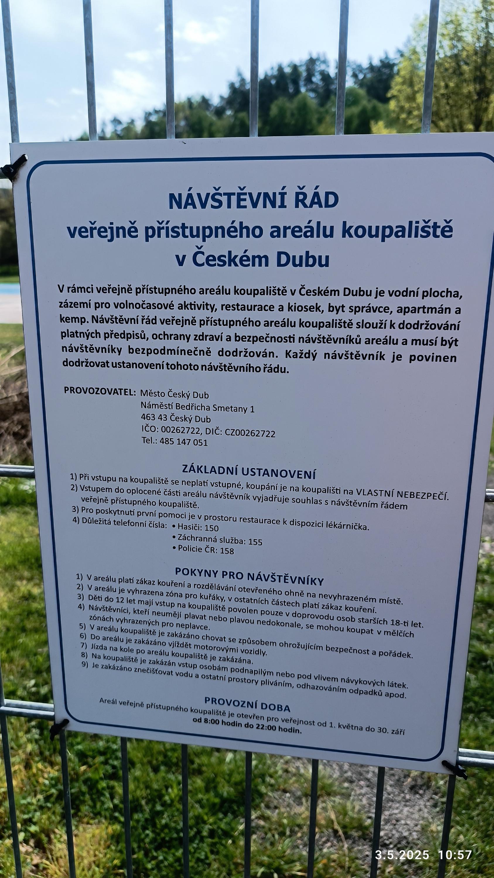 Koupaliště Český Dub foto 4