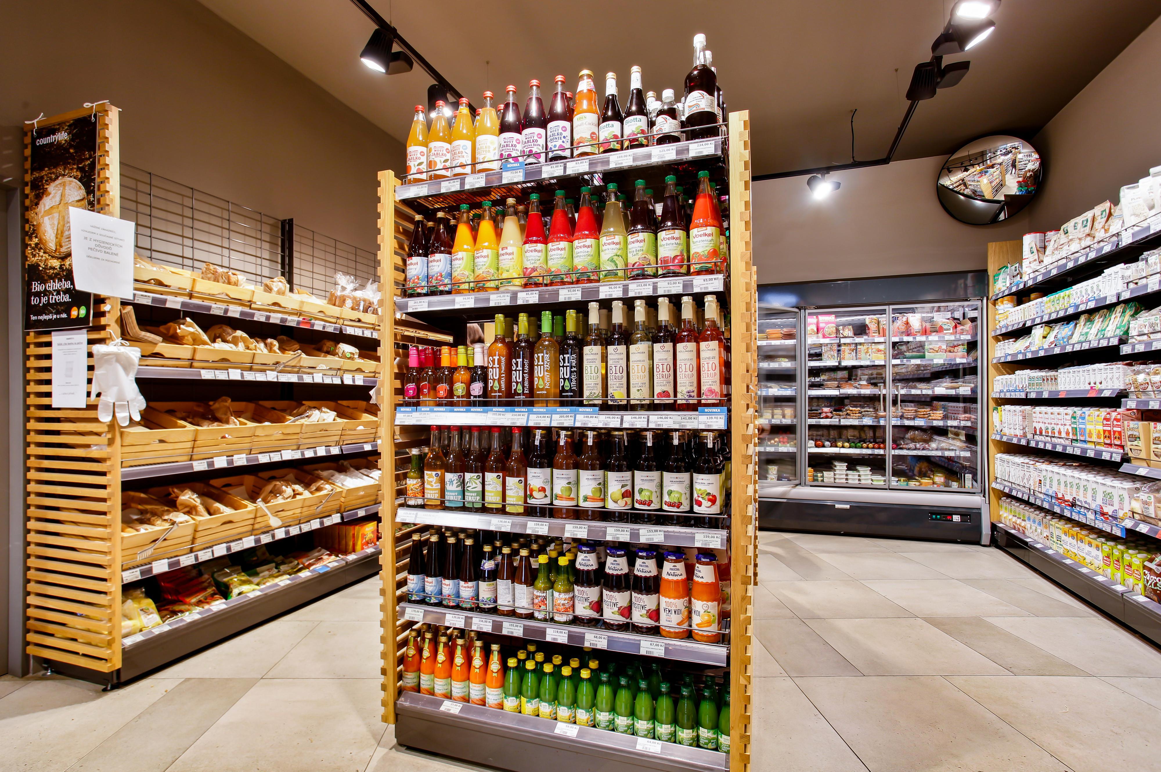 Prodejna biopotravin a zdravé výživy Country Life