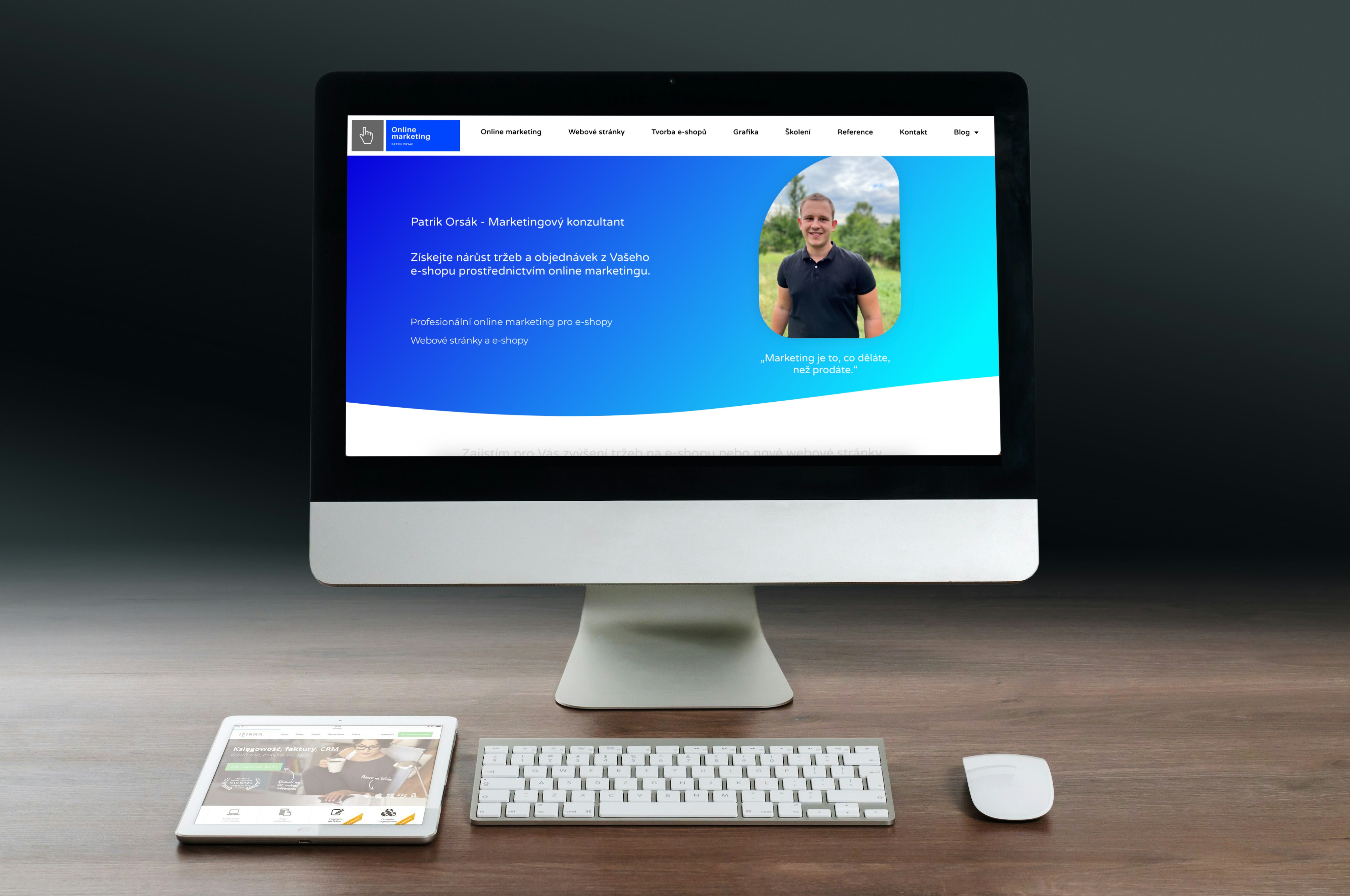 Tvorba webových, internetových stránek a e-shopů