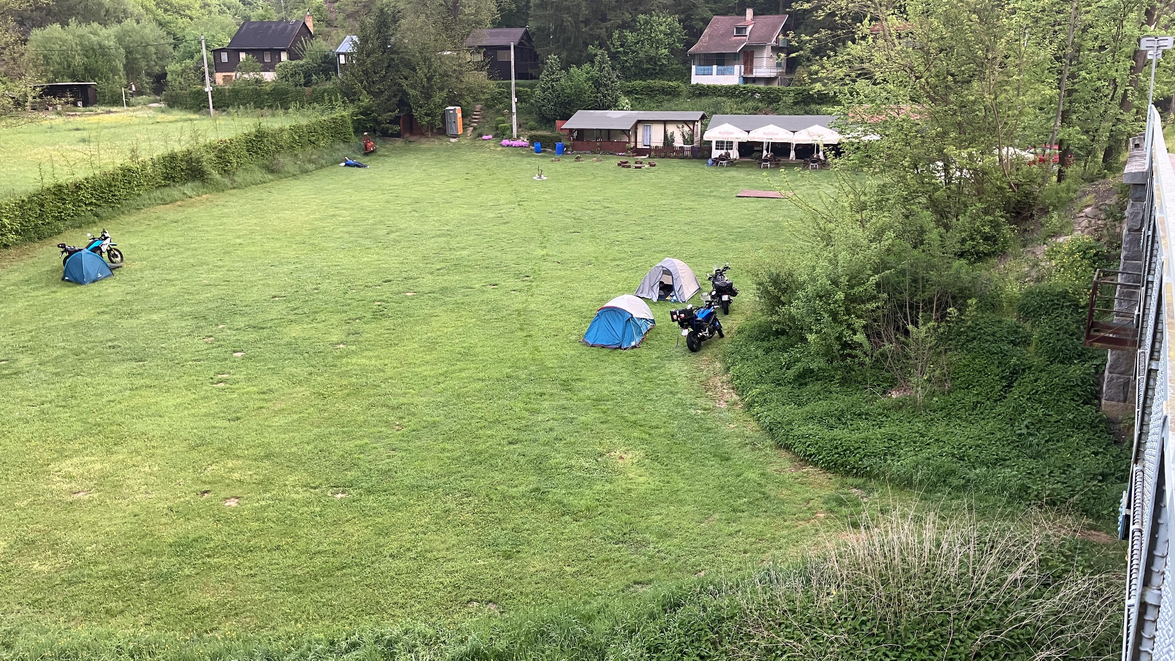 Nouzové tábořiště U Skryjského mostu