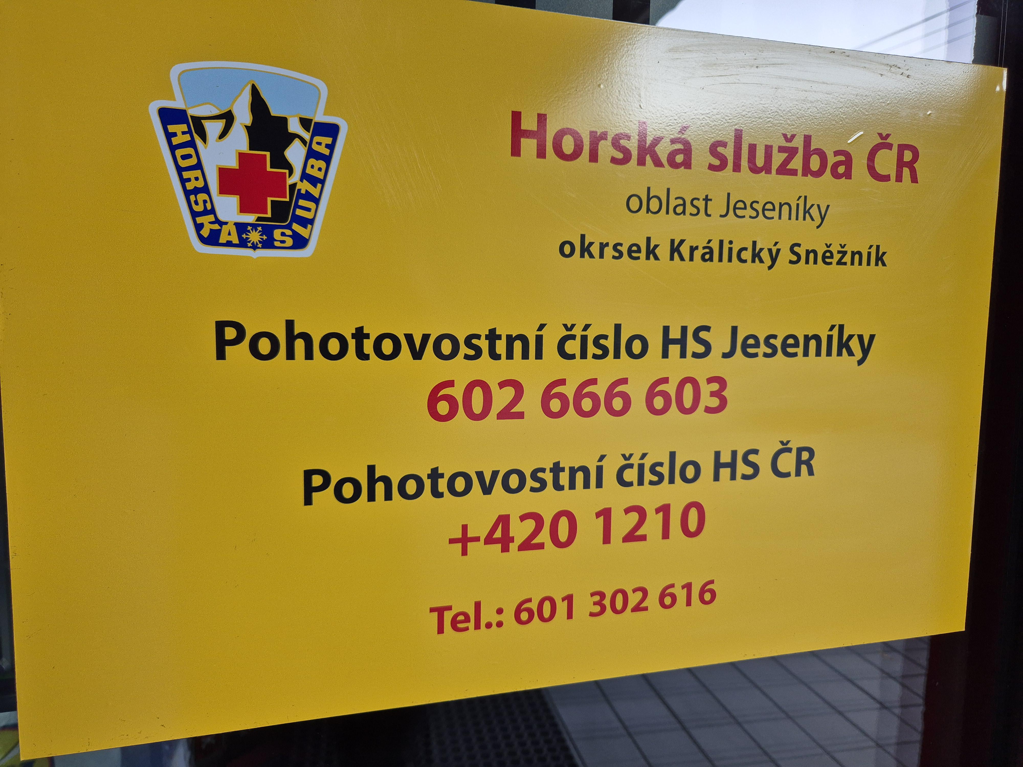 Horská služba ve Velkém Vrbně foto 2