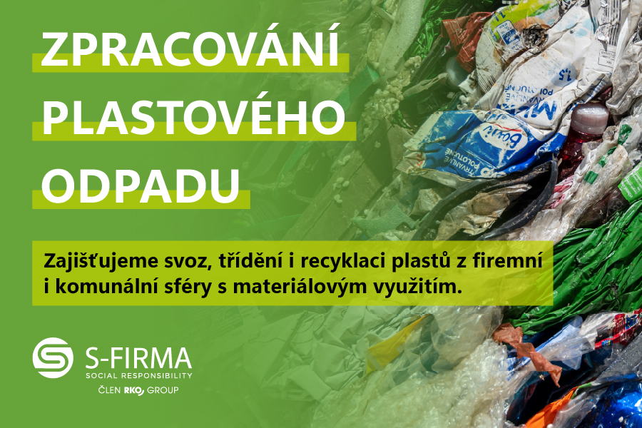 Zpracování plastového odpadu – S-FIRMA