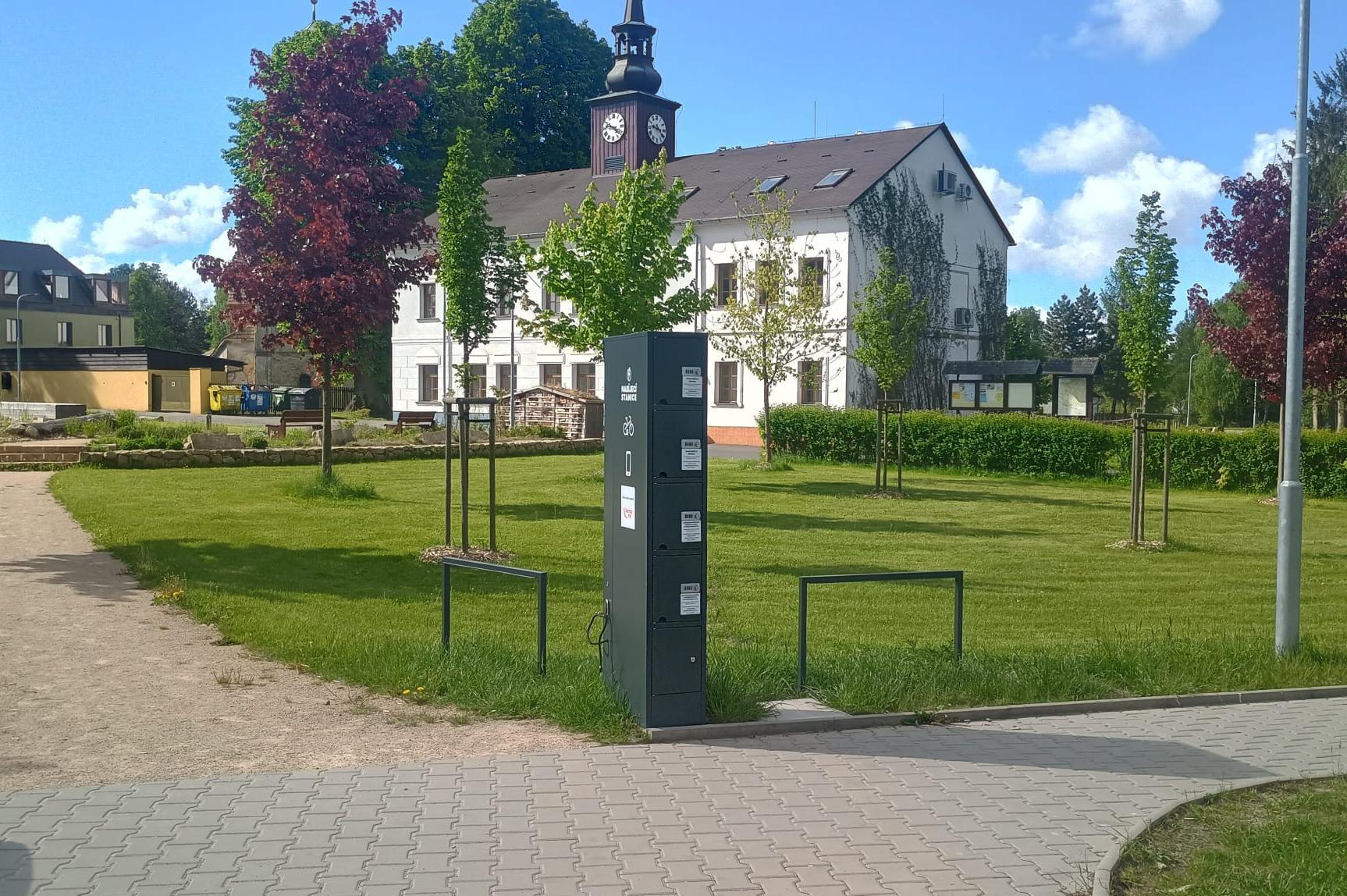 Nabíjecí stanice pro elektrokola Ralsko