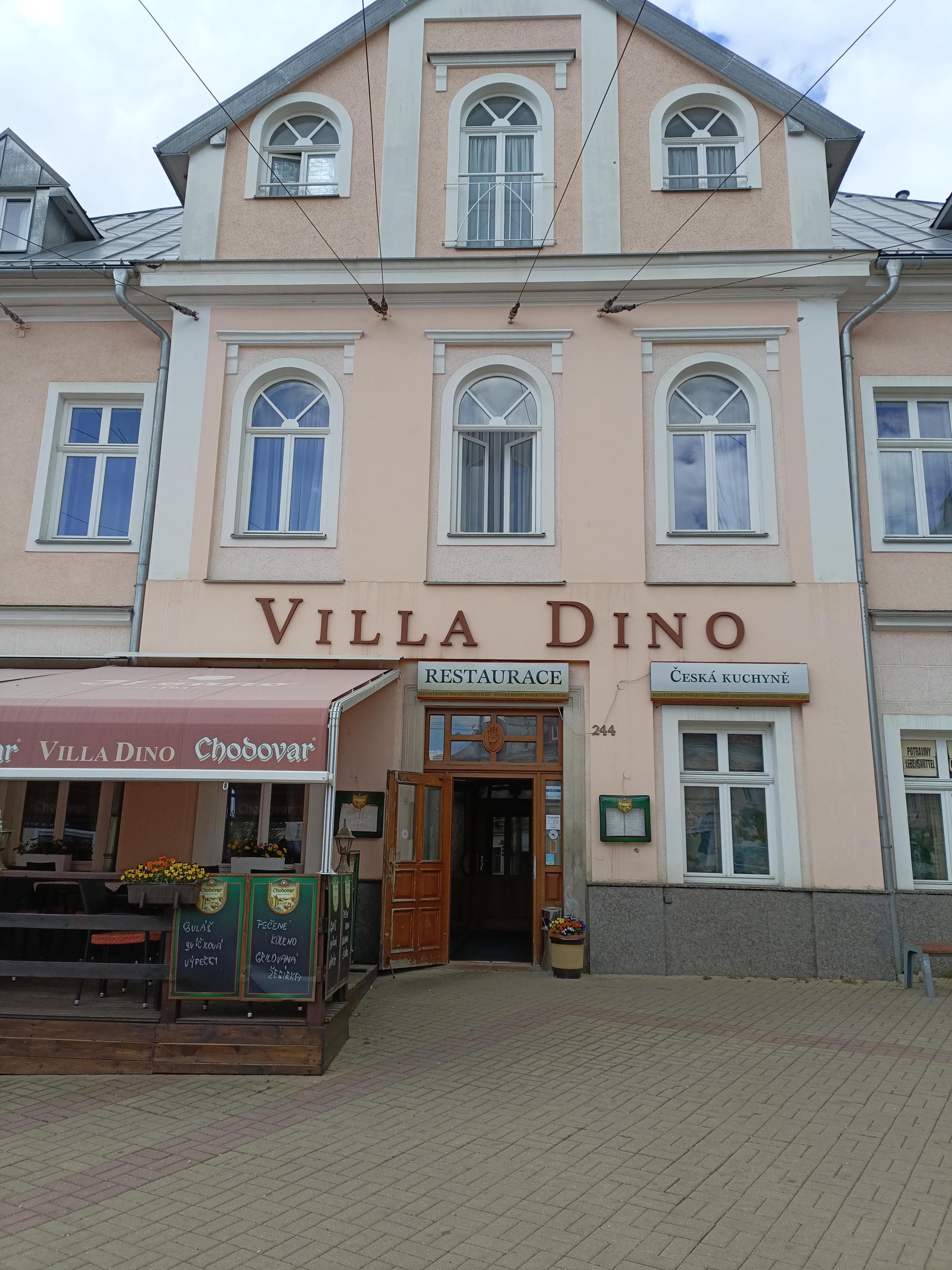 Restaurace hotelu Villa Dino foto 3