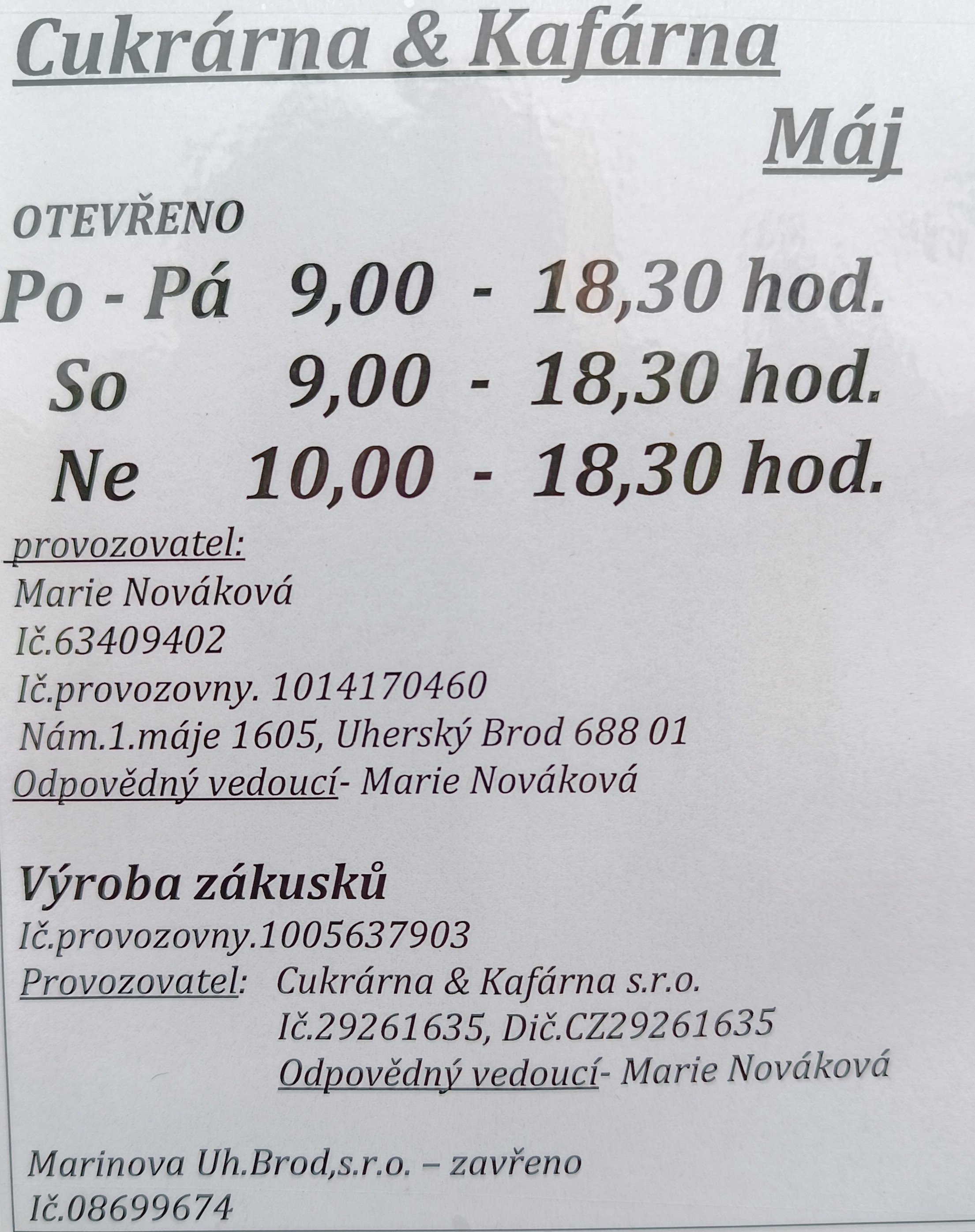 Cukrárna & Kafárna Máj foto 5