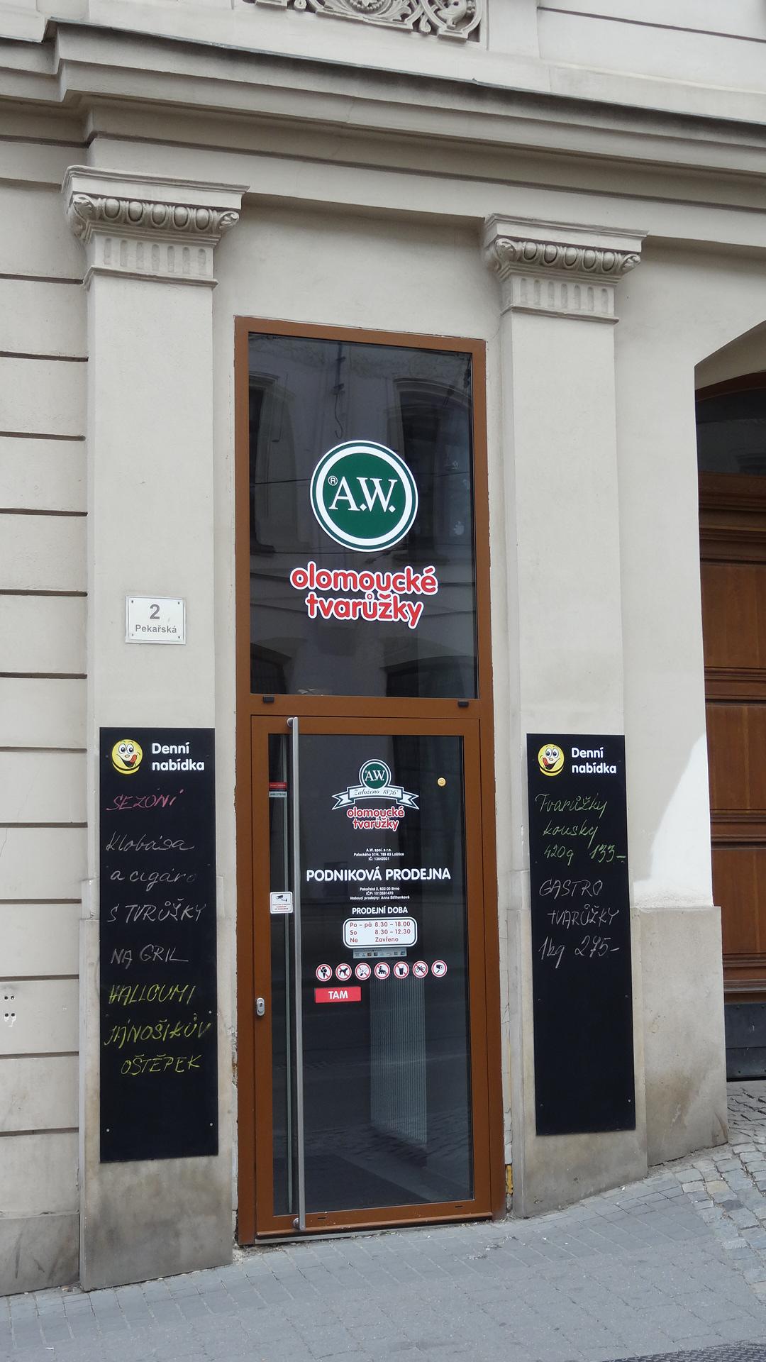 Prodejna olomouckých tvarůžků A.W. spol. s r.o. foto 4