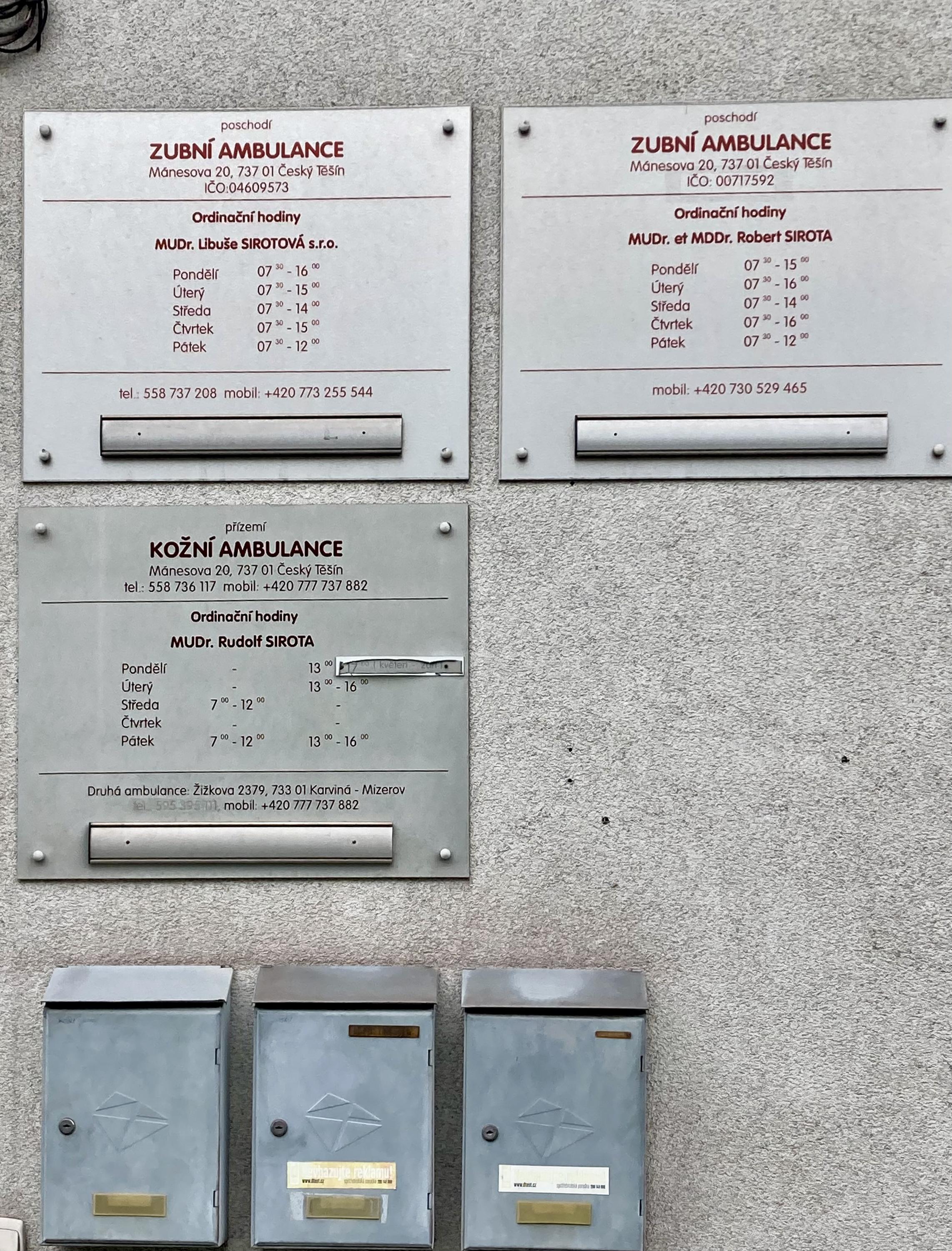 Zubní ambulance - MUDr. Libuše Sirotová foto 2