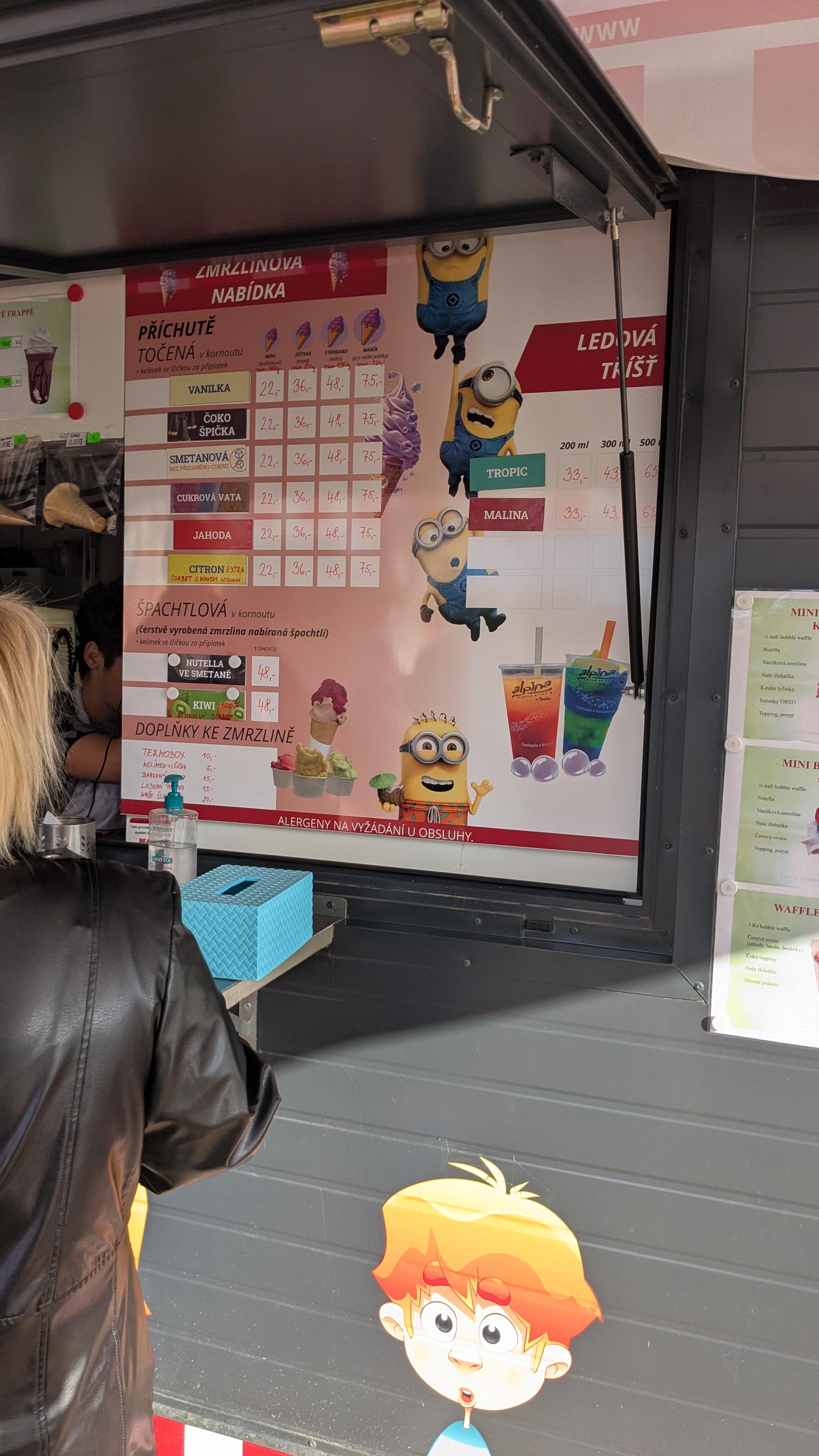 Točená zmrzlina u splavu ve Cvrčovicích foto 3