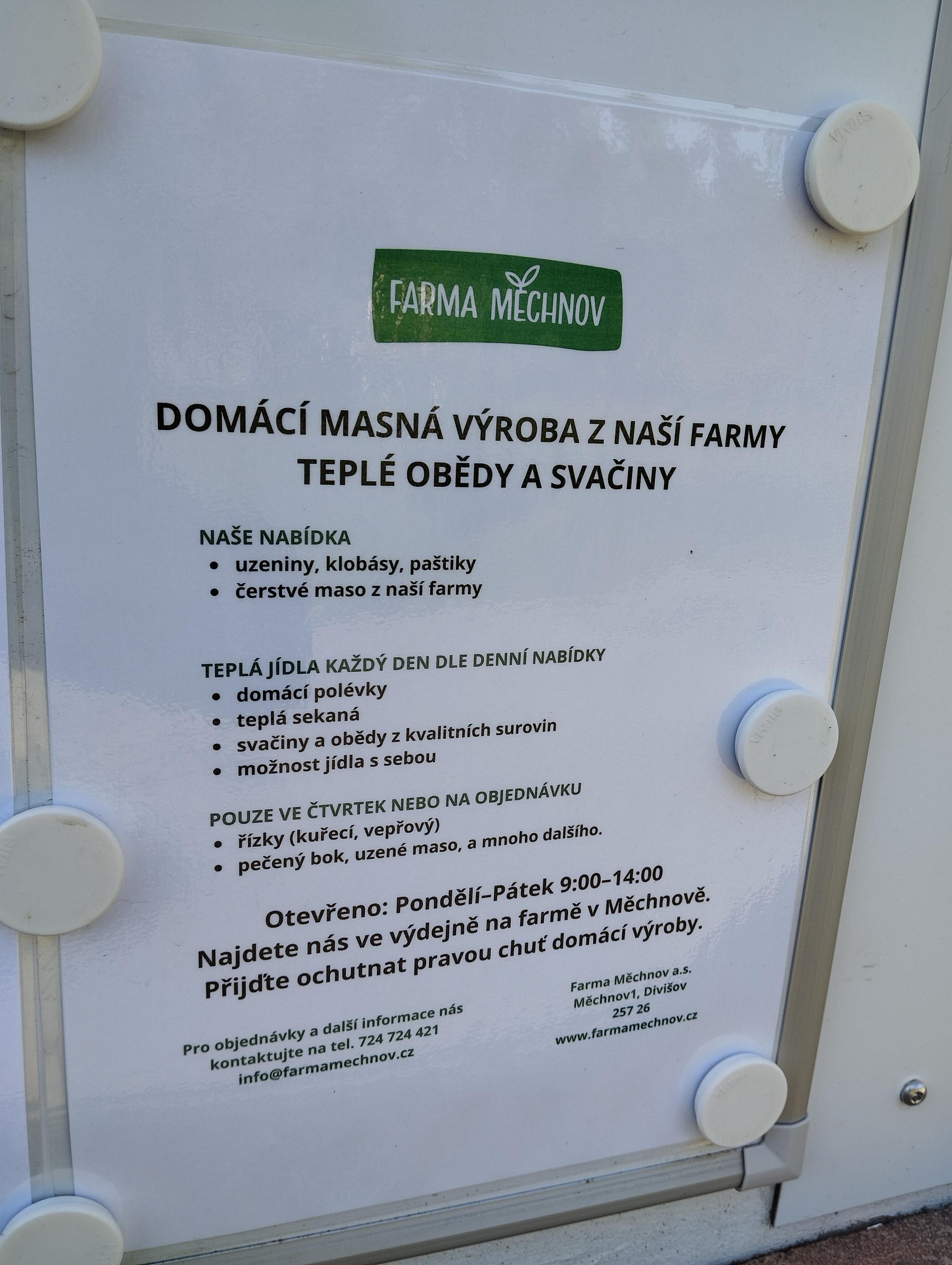 FARMA MĚCHNOV - Restaurace foto 3