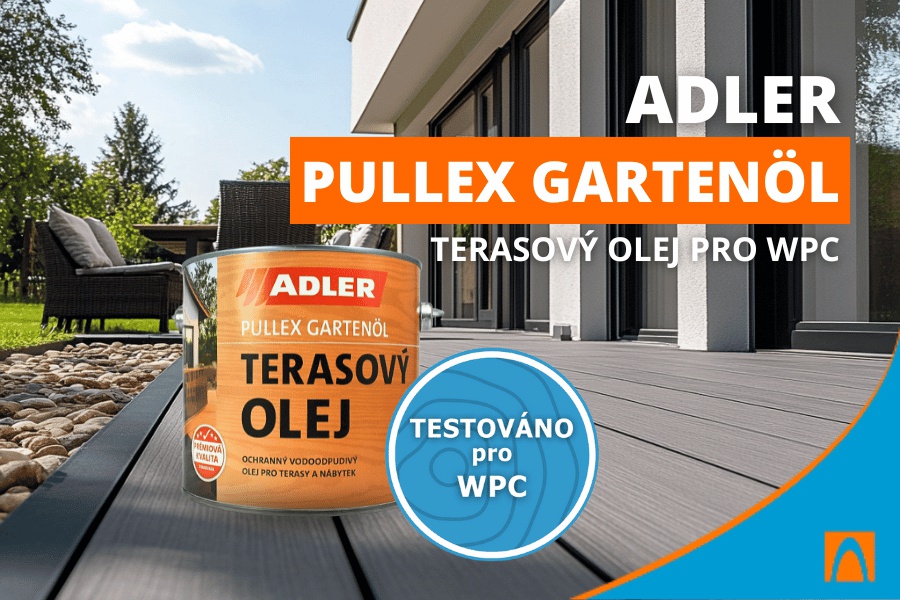 Olej na  WPC terasy - ZASTAVUJE ŠEDNUTÍ