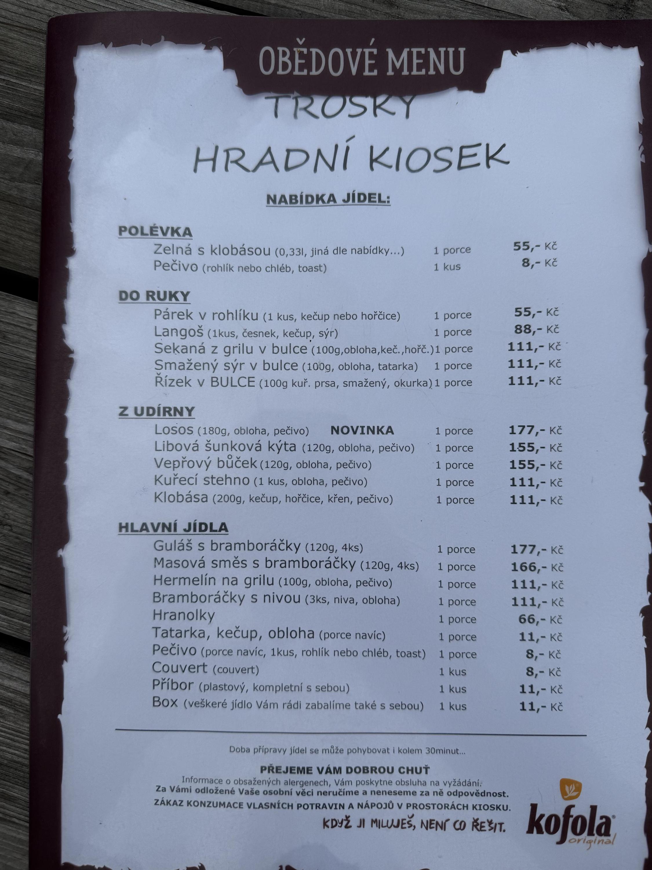 Hradní Kiosek Trosky foto 4