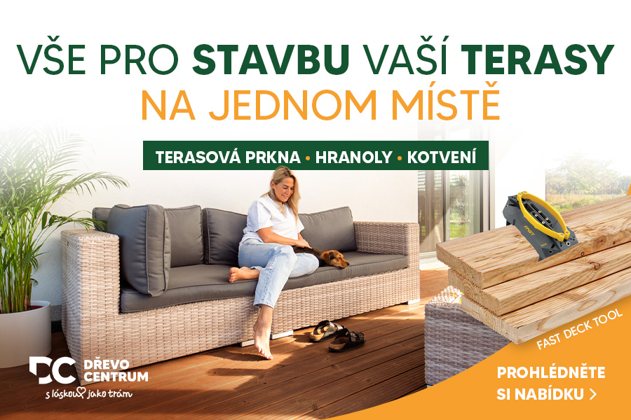 Vše pro STAVBU vaší TERASY na jednom místě.