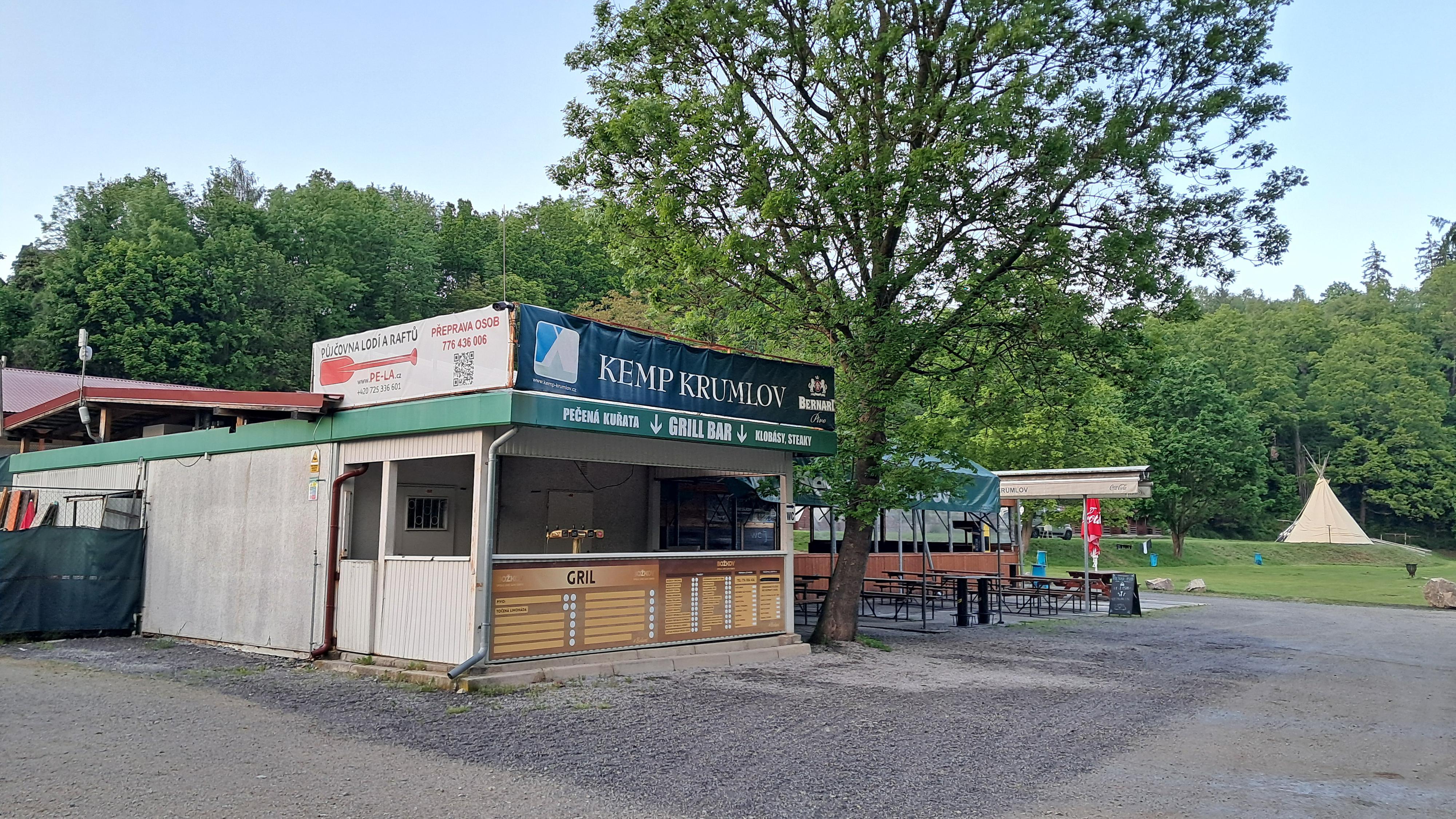 Kemp Krumlov - občerstvení